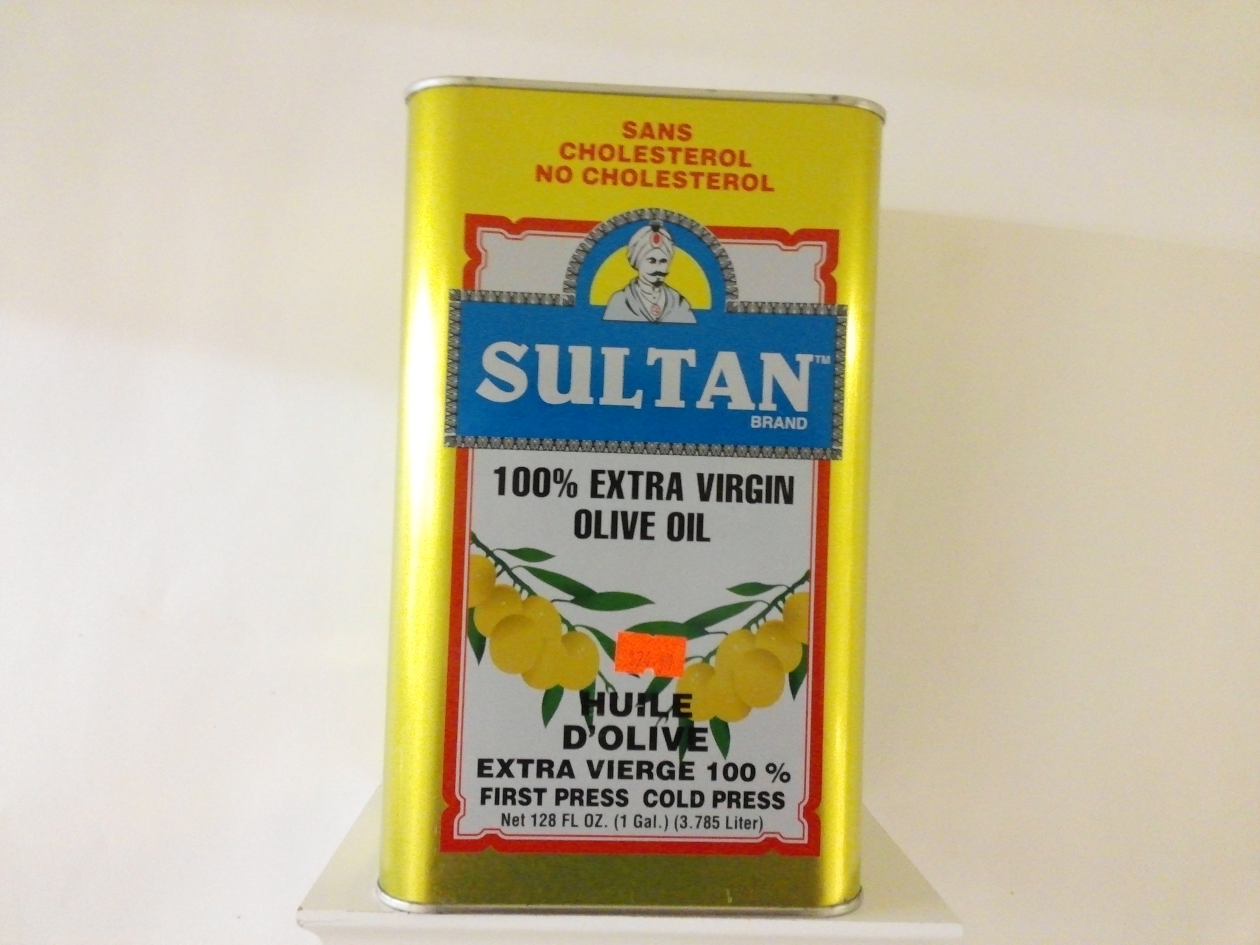 Sultan 100%  Virgin Olive Oil 1 Gal 