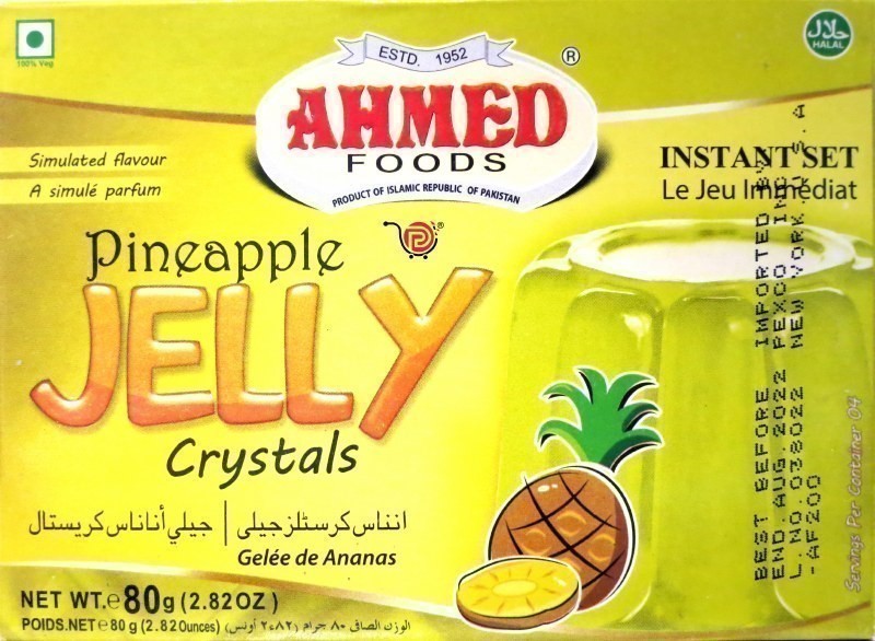 Ahmed Jelly (Pineapple) 85 grm    