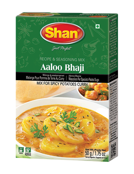 Shan Aaloo Bhaji Curry Spice Mix 50 grm  