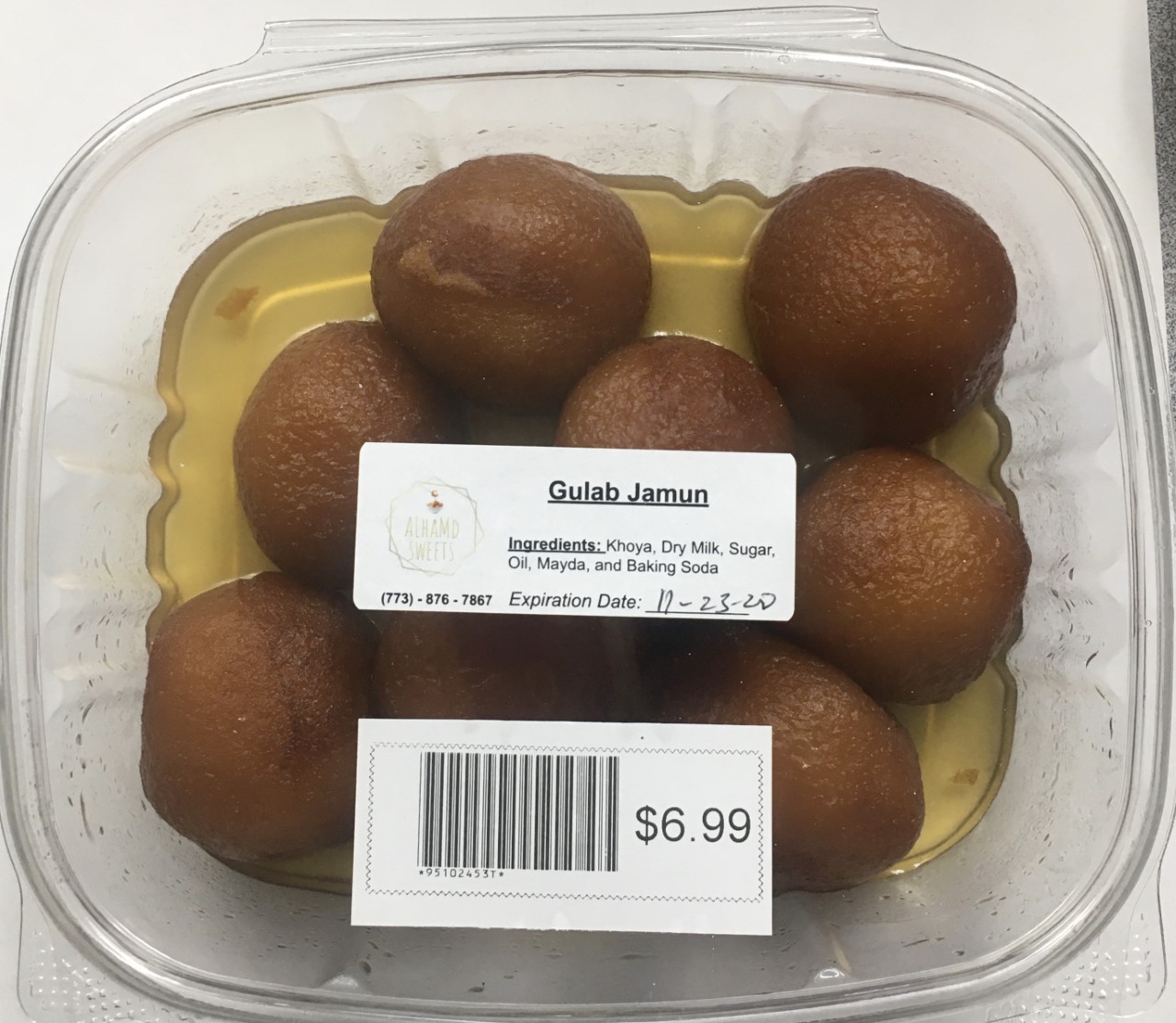 Al-Hamd Gulab Jamun 16 oz  