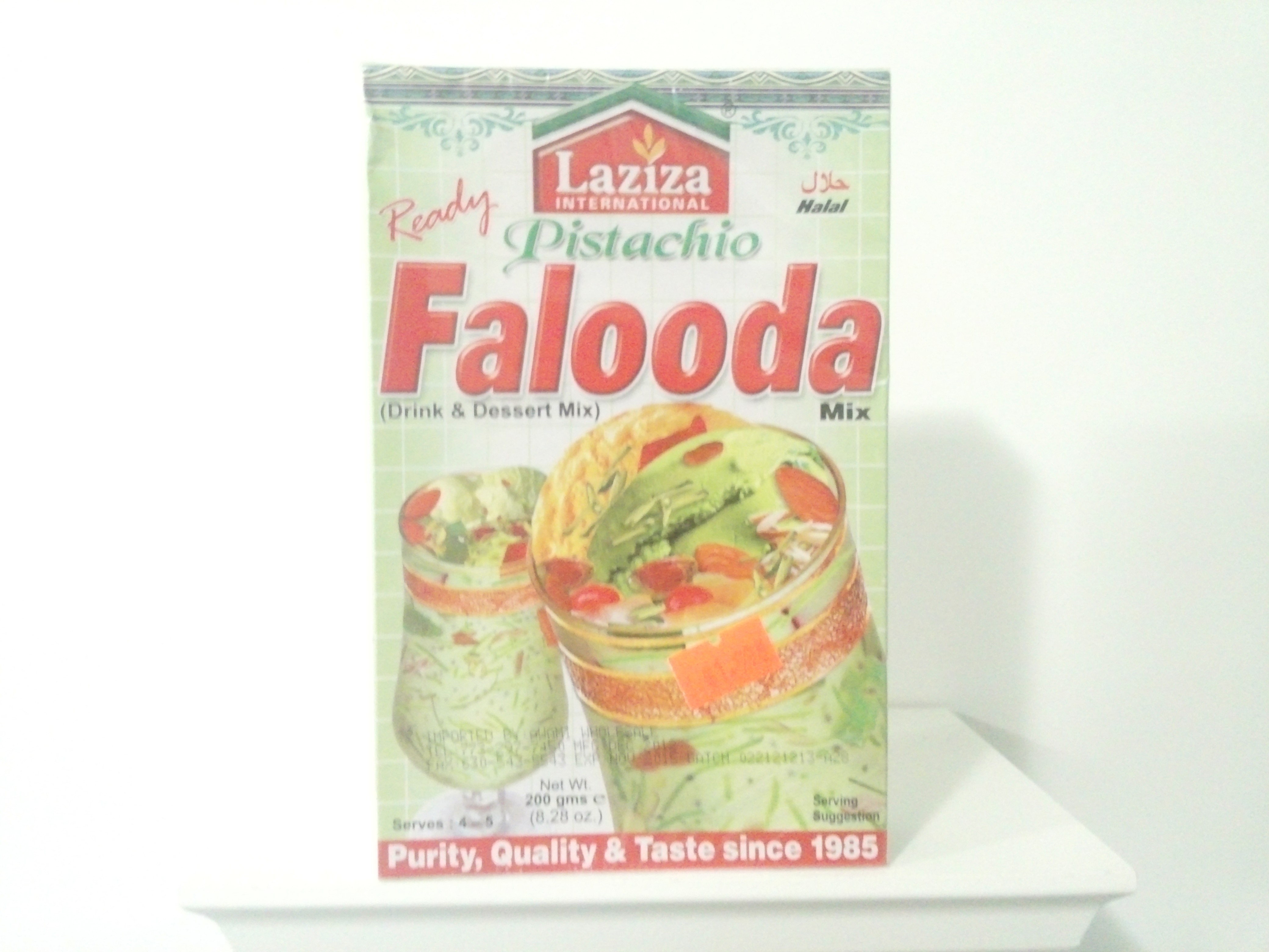 Laziza Falooda Mix (Pistachio) 200 grm Laziza Falooda Mix (Pistachio) 200 grm