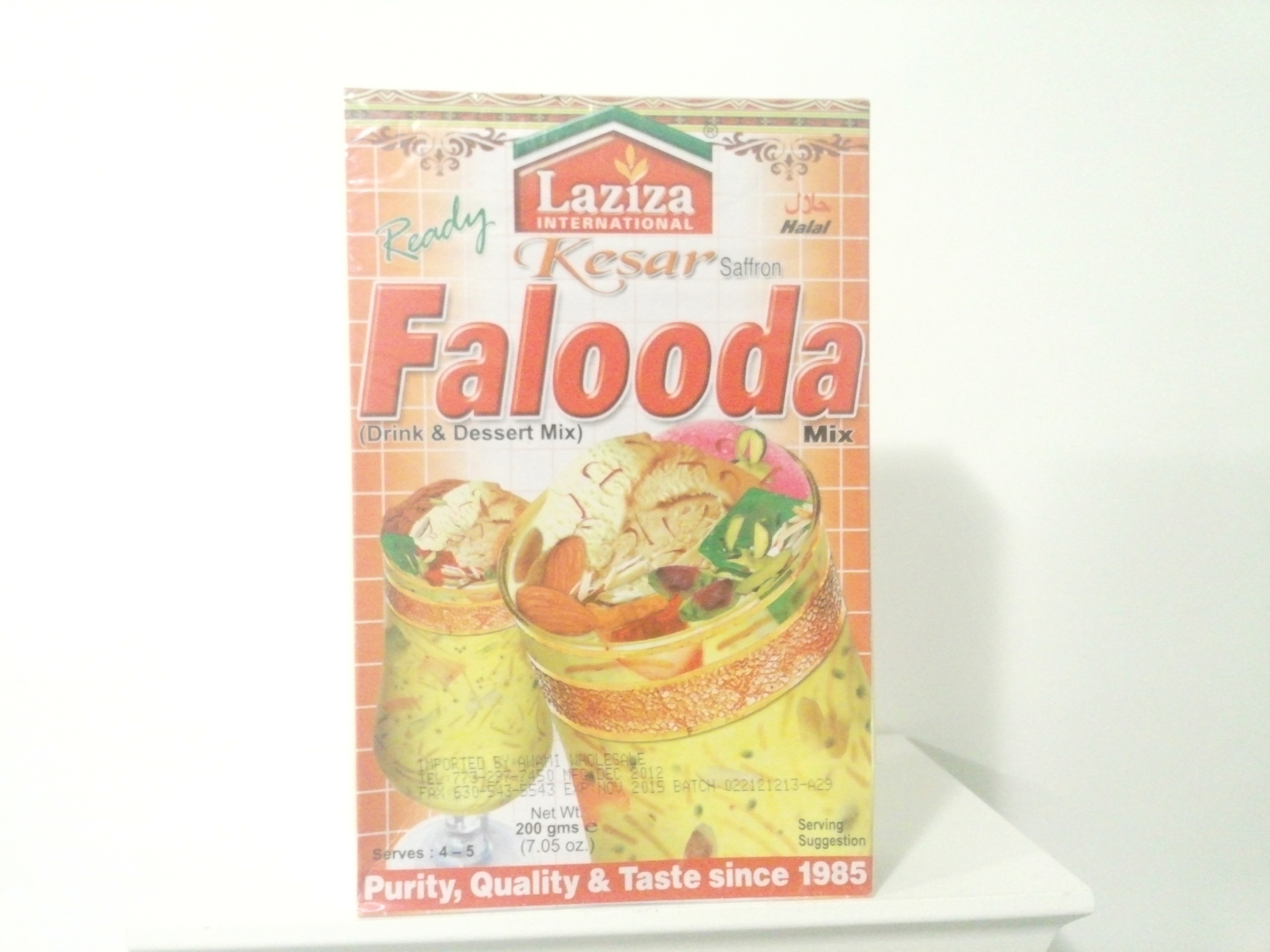 Laziza Falooda Mix (Kesar Saffron) 200 grm  