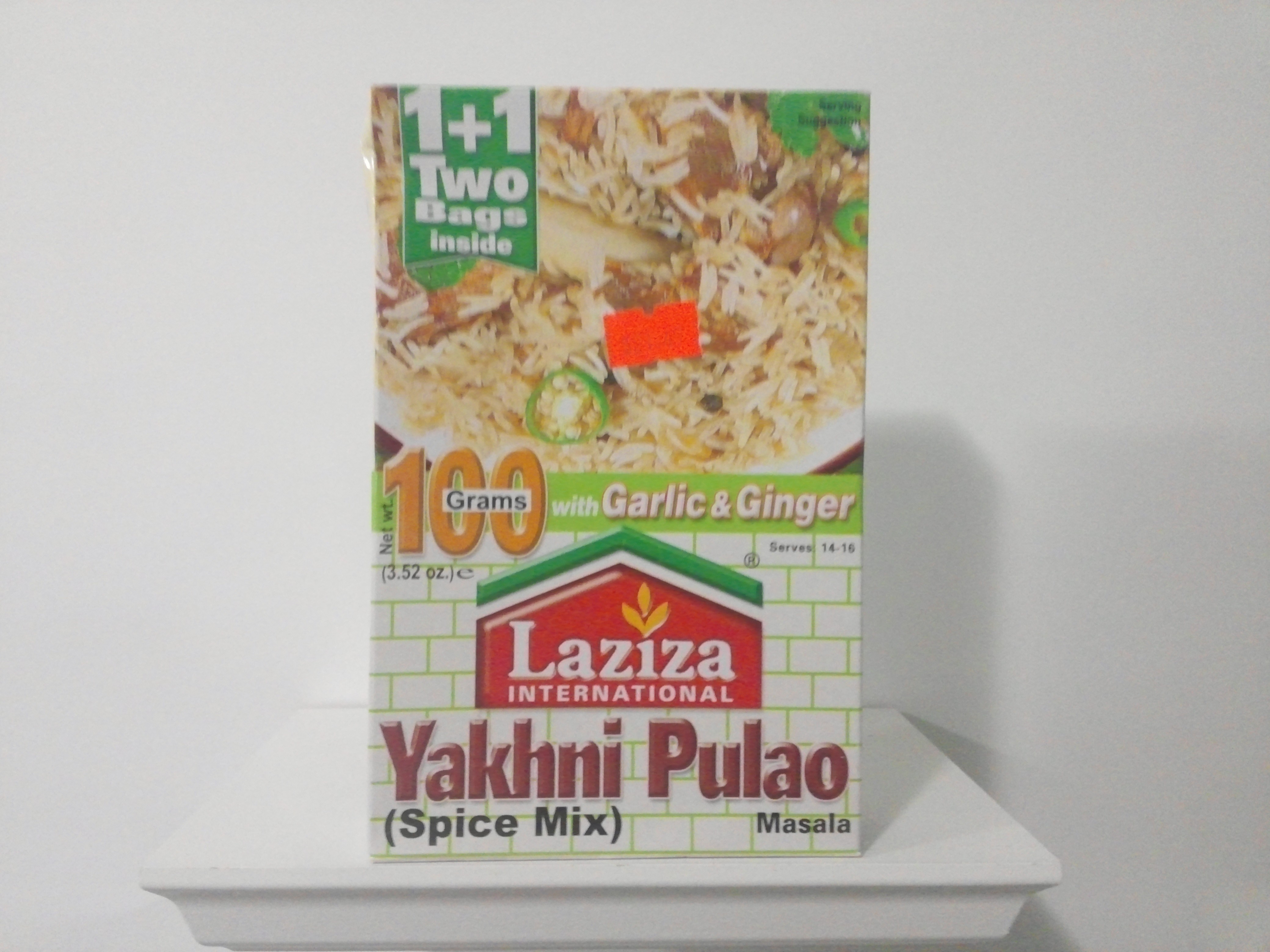 Laziza Yakhni Pulao Spice Mix 100 grm Laziza Yakhni Pulao Spice Mix 100 grm