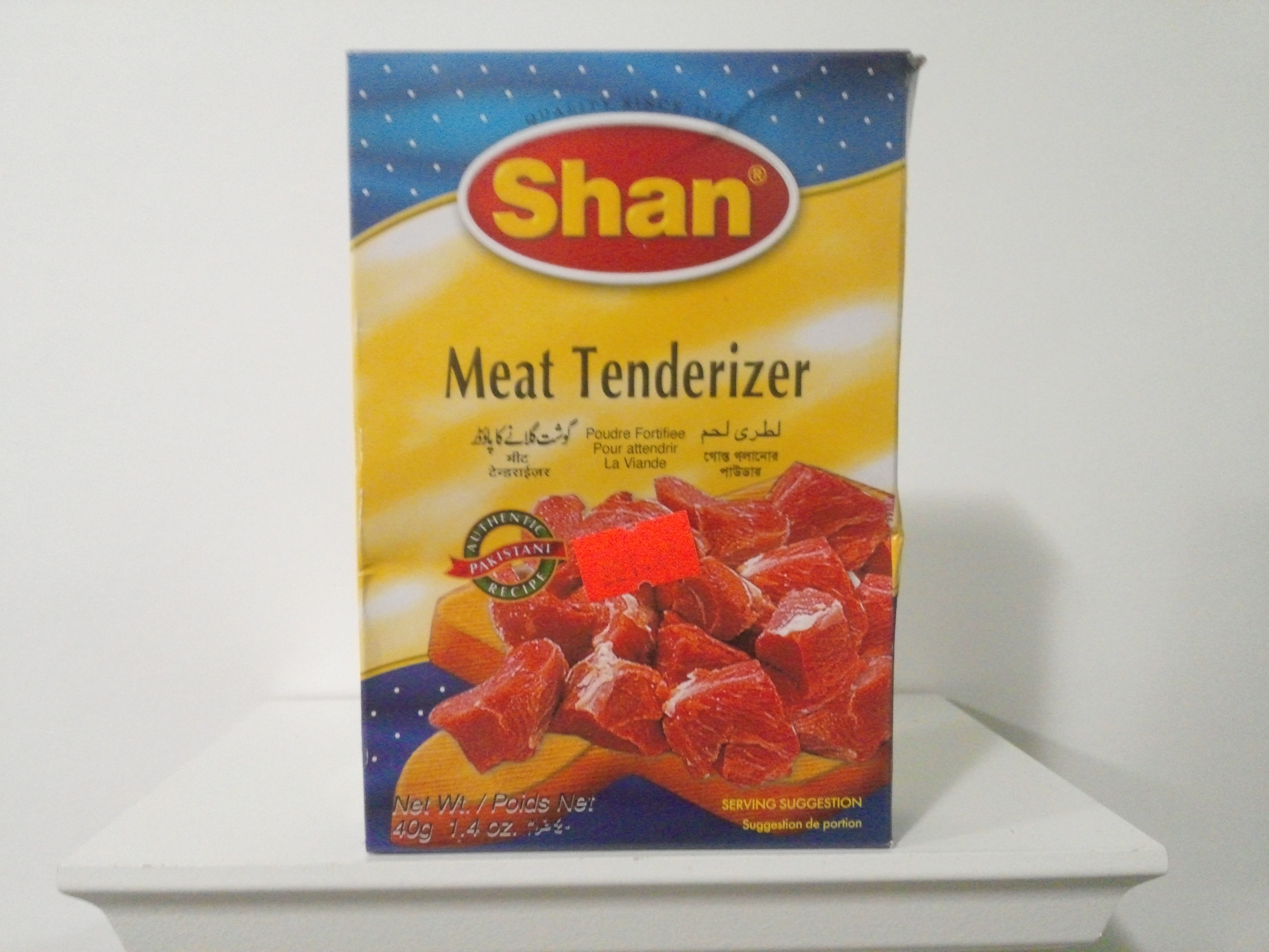 Shan Meat Tenderizer Spice Mix 40 grm Shan Meat Tenderizer Spice Mix 40 grm