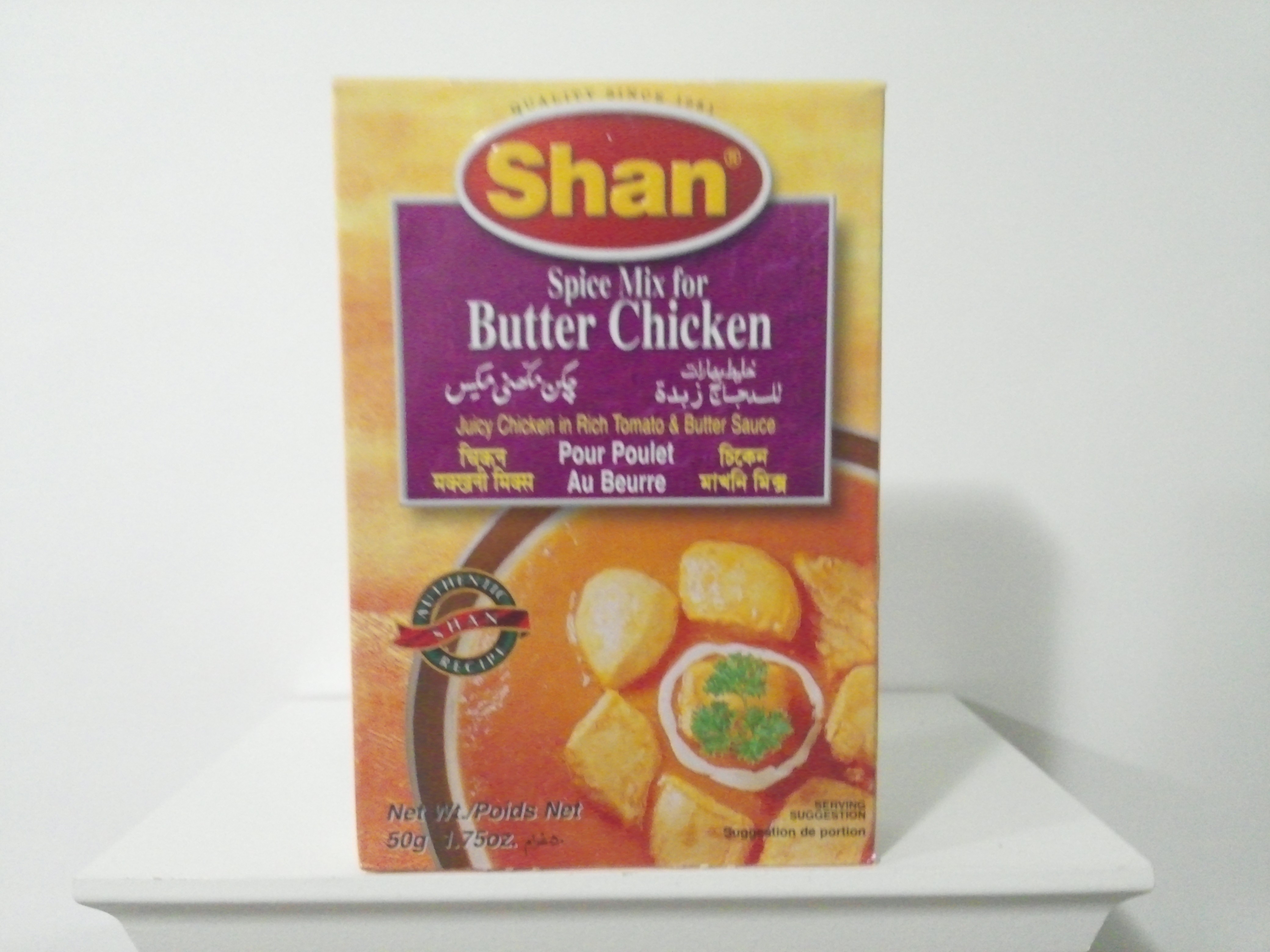 Shan Butter Chicken Spice Mix 50 grm Shan Butter Chicken Spice Mix 50 grm