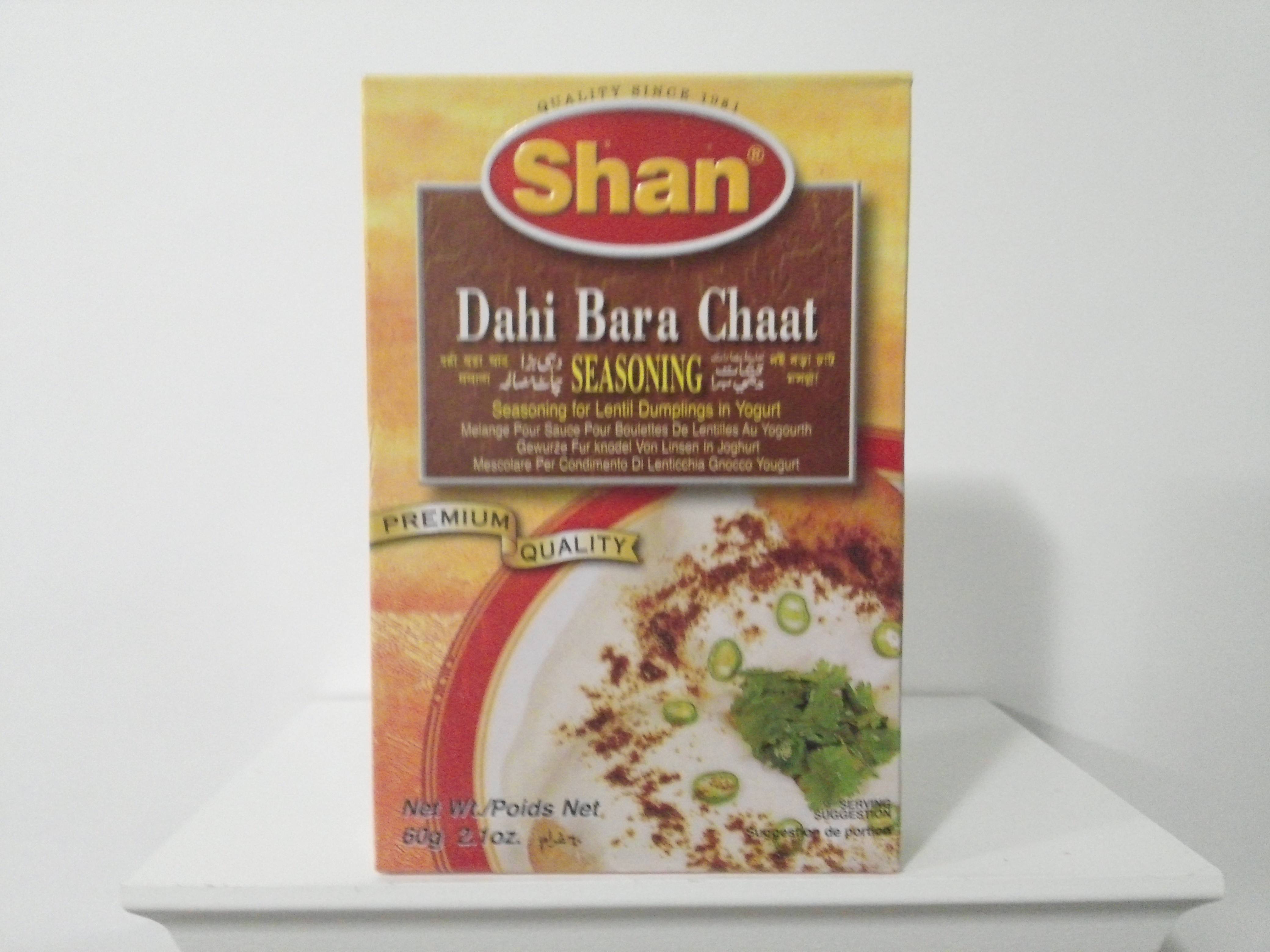 Shan Dahi Bara Chaat Spice Mix 60 grm Shan Dahi Bara Chaat Spice Mix 60 grm