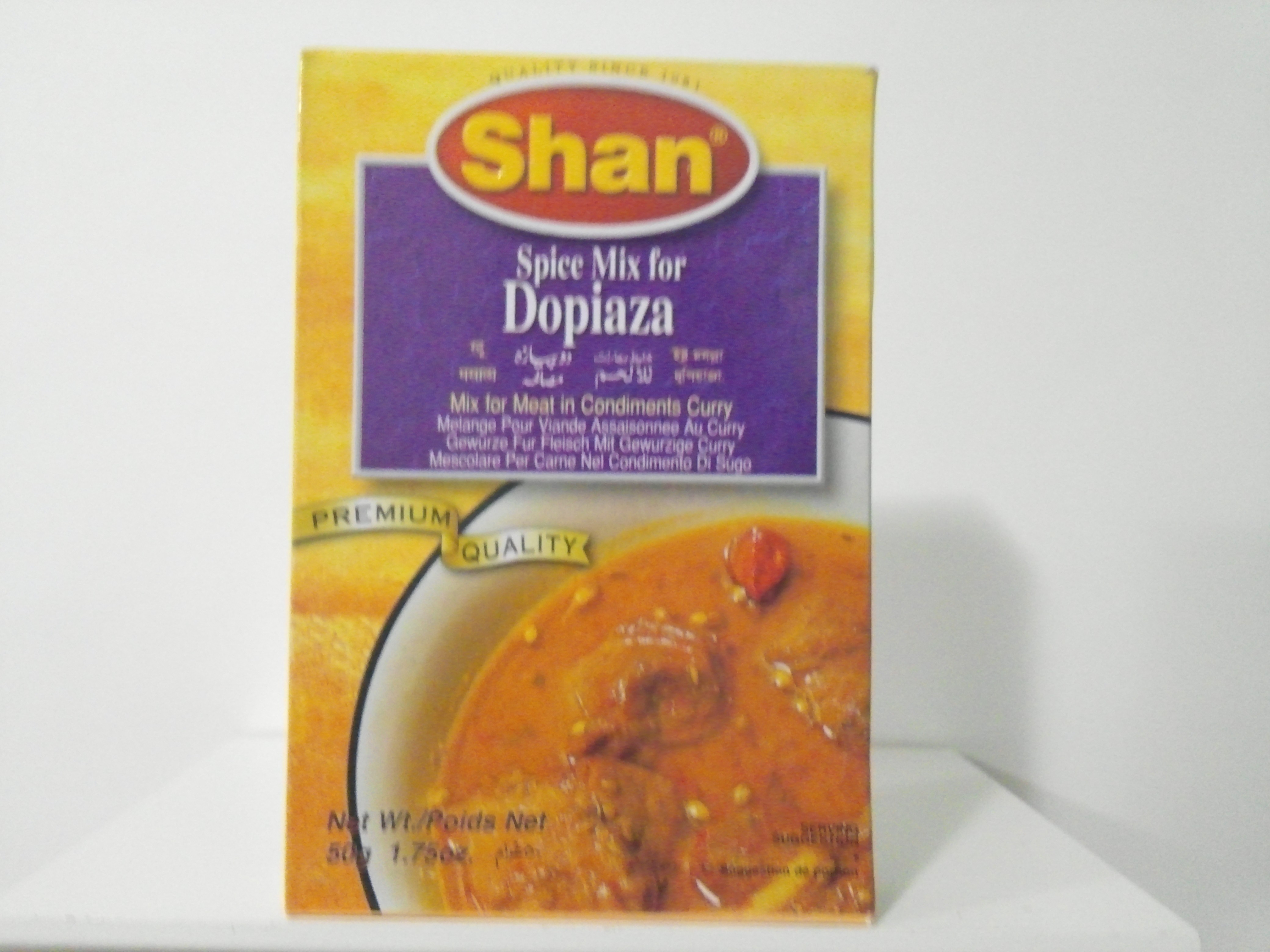 Shan Dopiaza Spice Mix 50 grm  