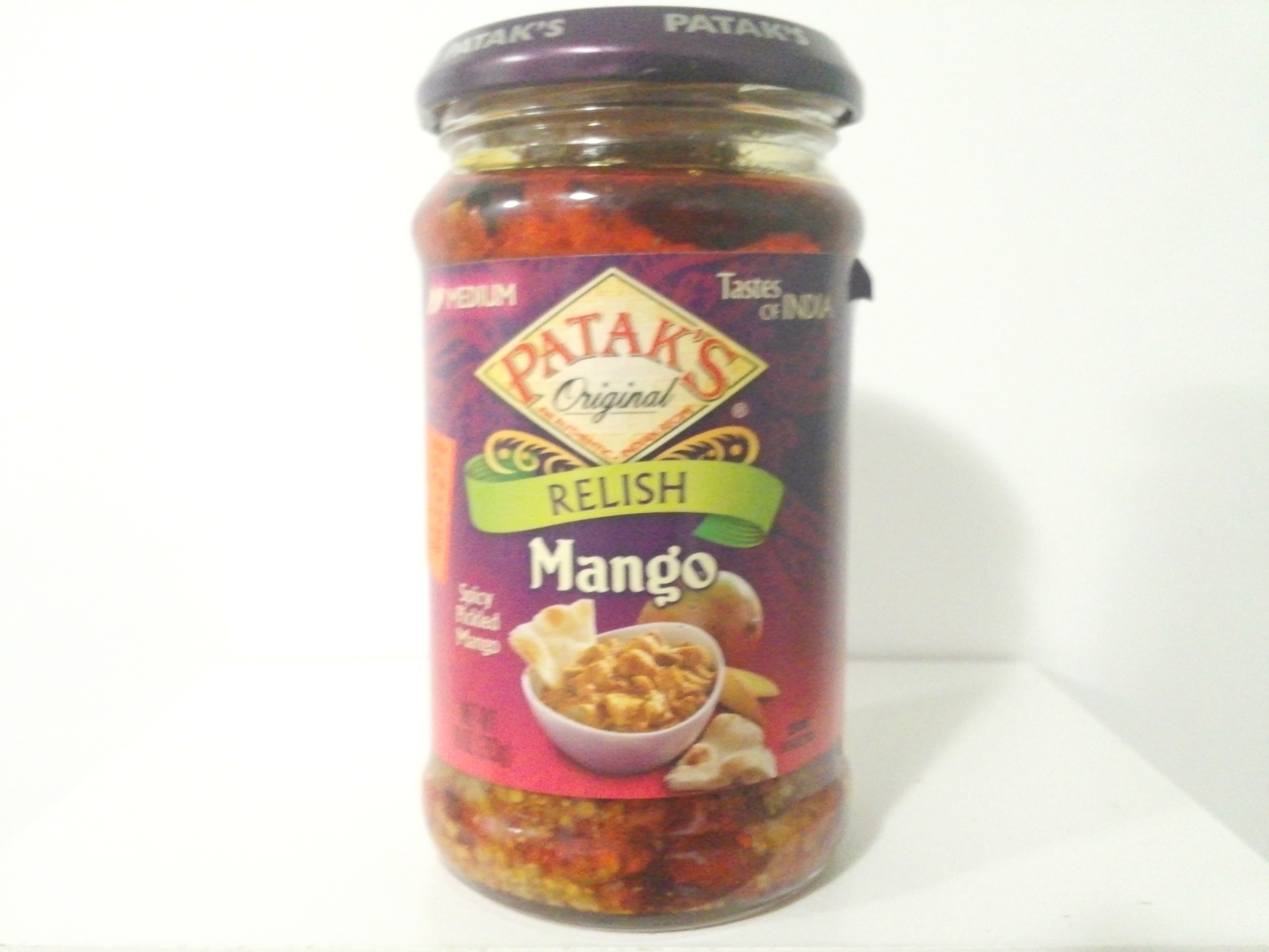 Patak's Mango Relish (Pickle) 283 grm