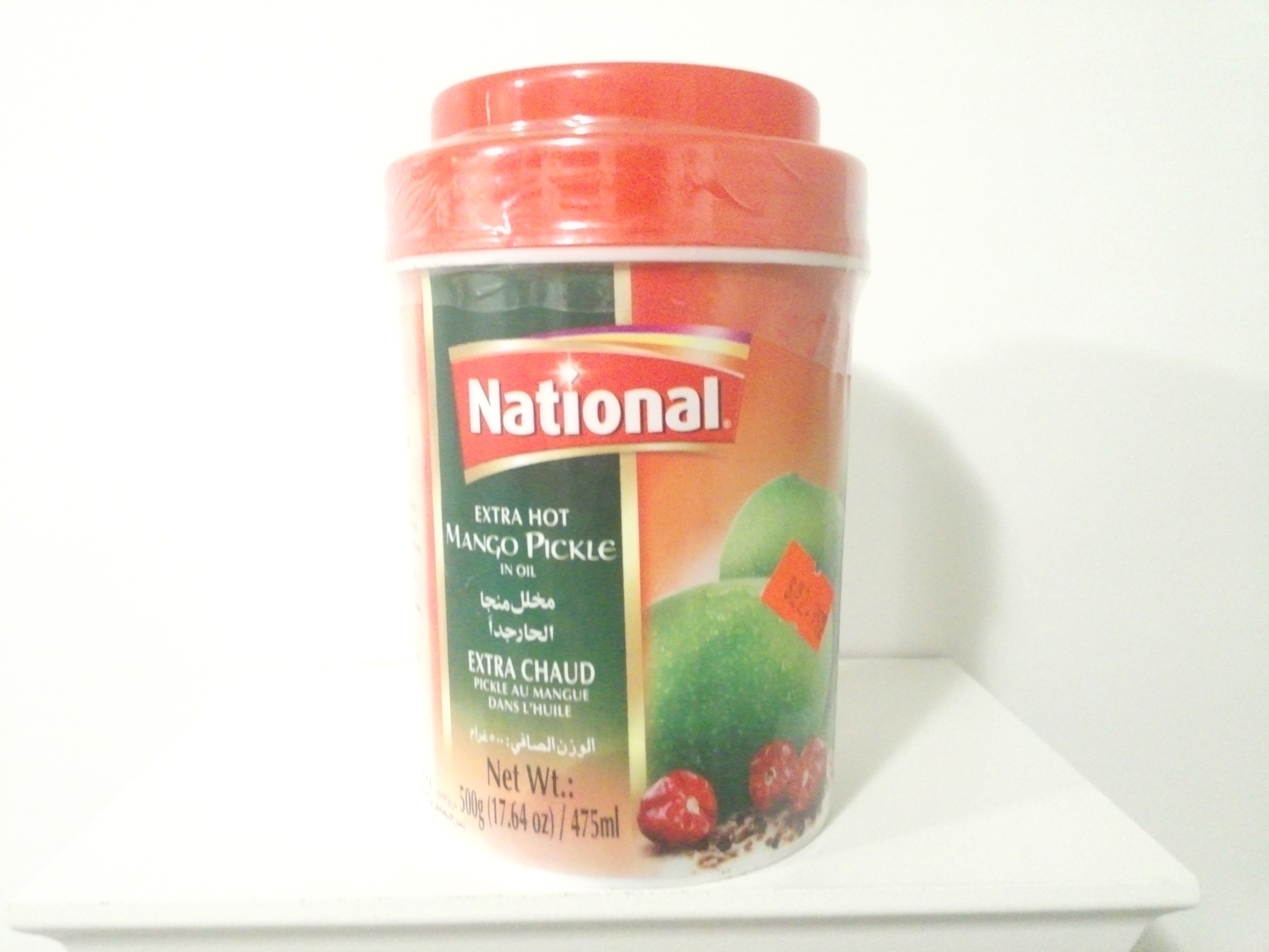 National Extra Hot Mango Pickle 500 grm 