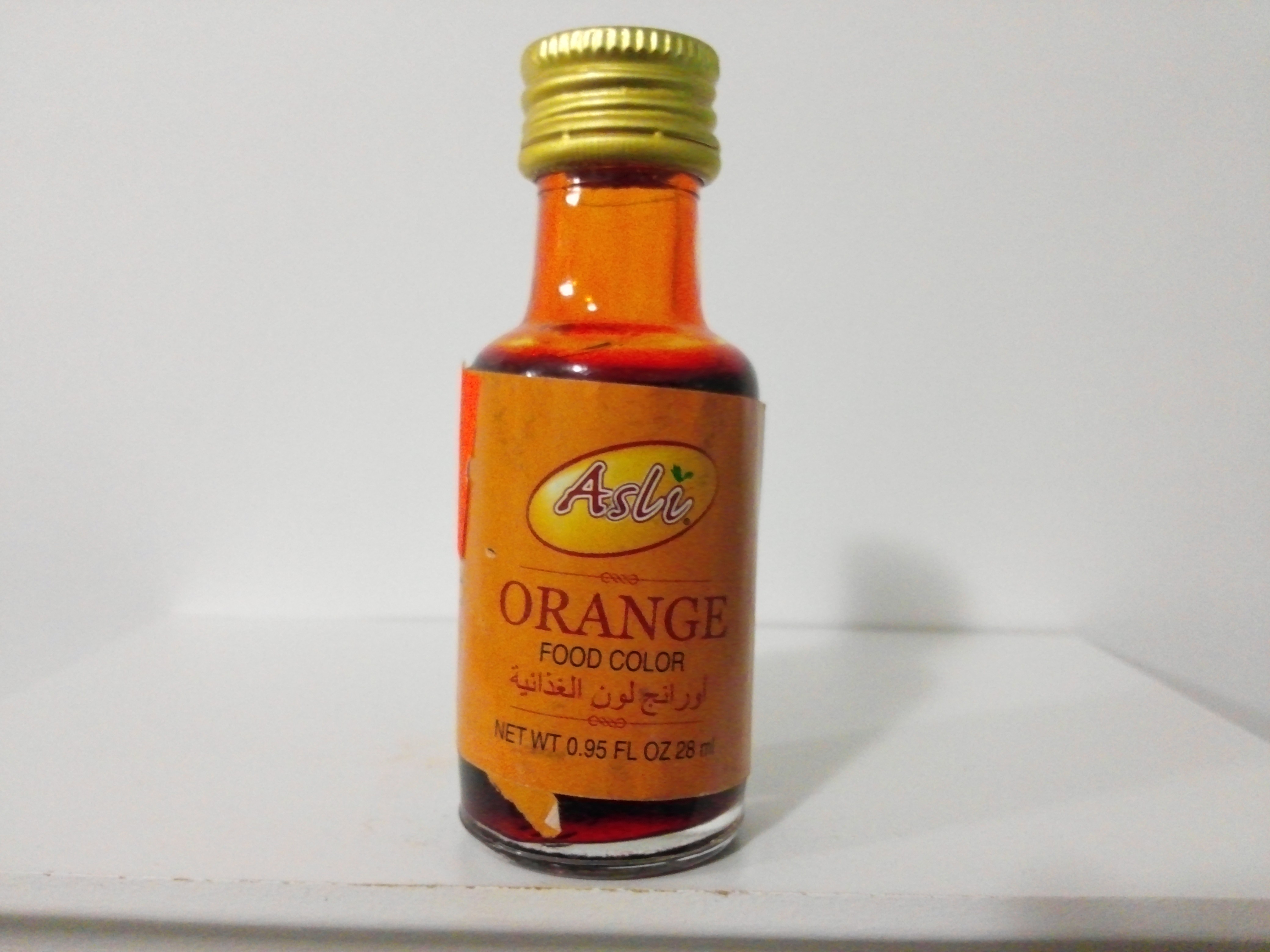 Orange Food Color(Liquid) 20 ml   