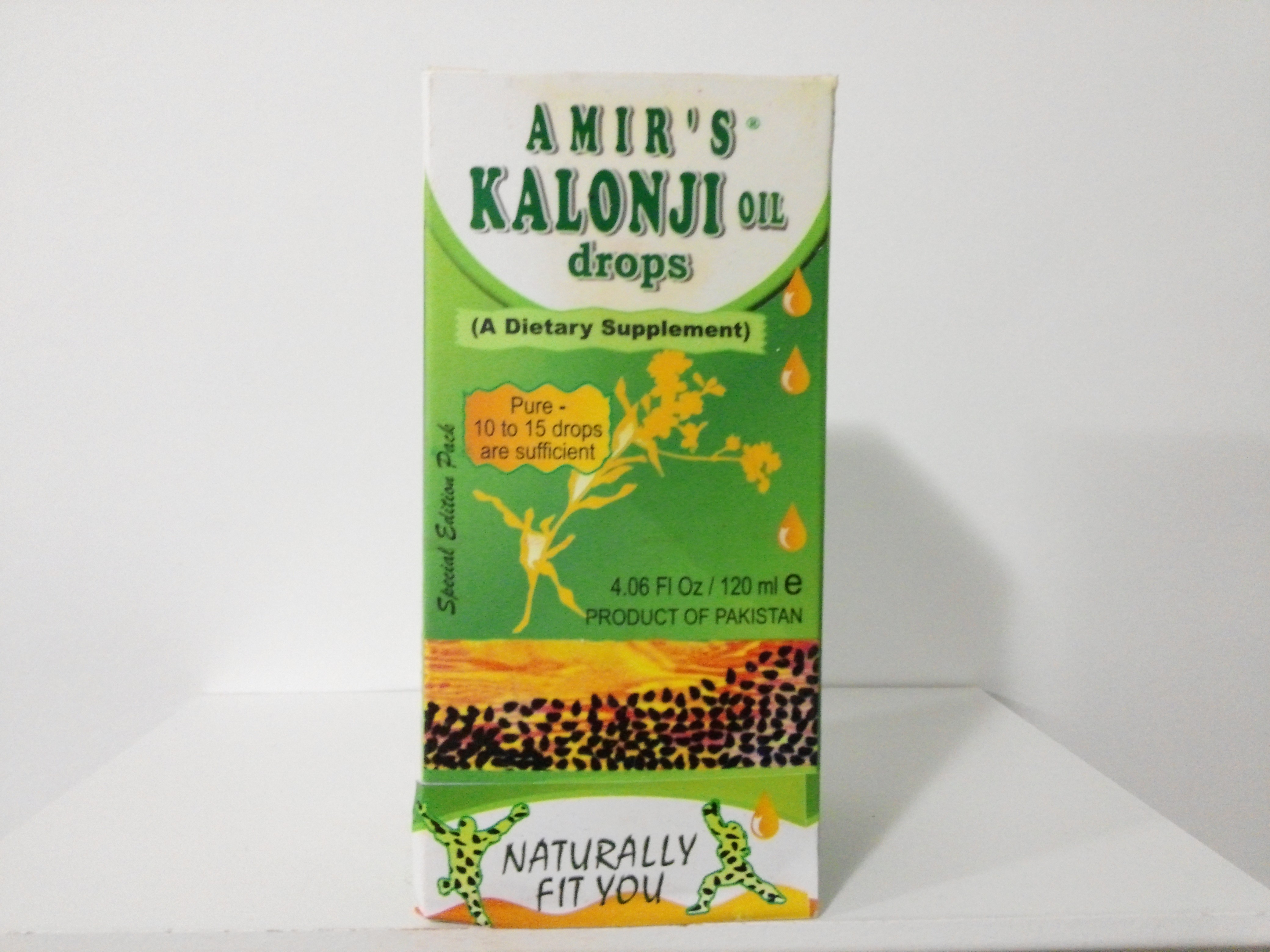 Amir's Kalonji Oil Drops 4.06 oz Amir's Kalonji Oil Drops 4.06 oz