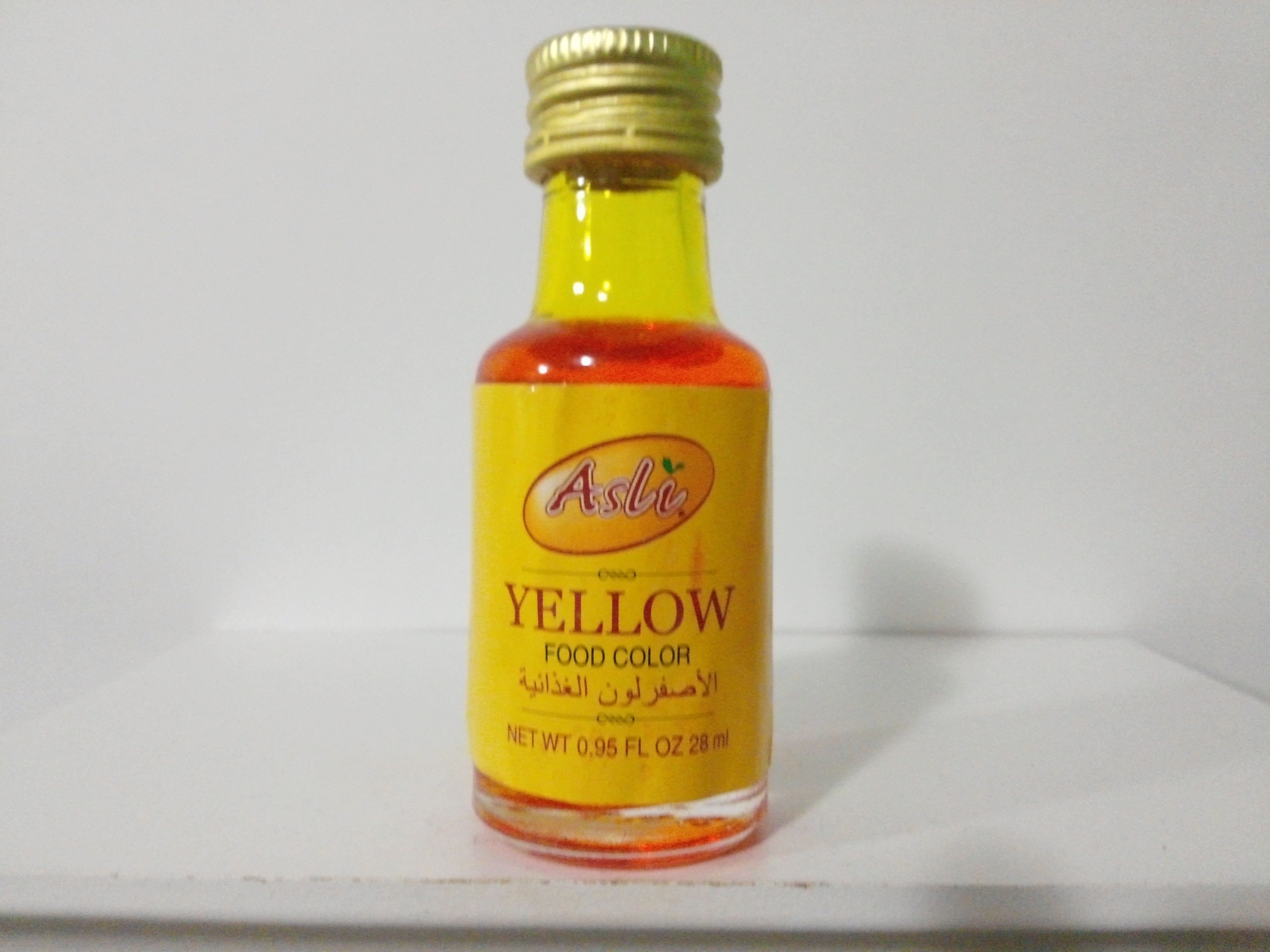 Madinah Market :: Groceries :: Essence,Food Color & Safron :: Yellow Food  Color(Liquid) 20 ml