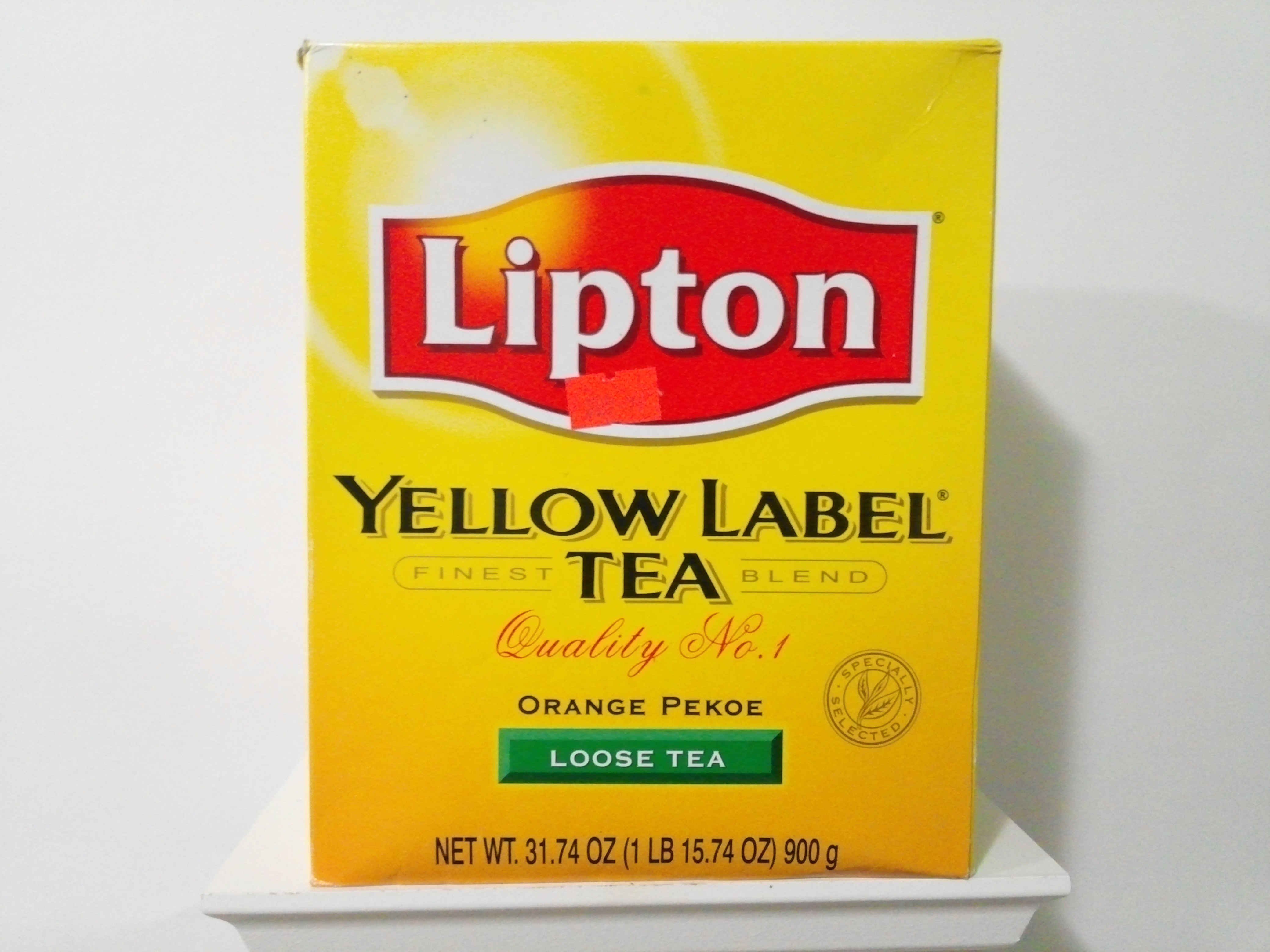 Lipton Yellow Label Tea 900 grm Lipton Yellow Label Tea 900 grm