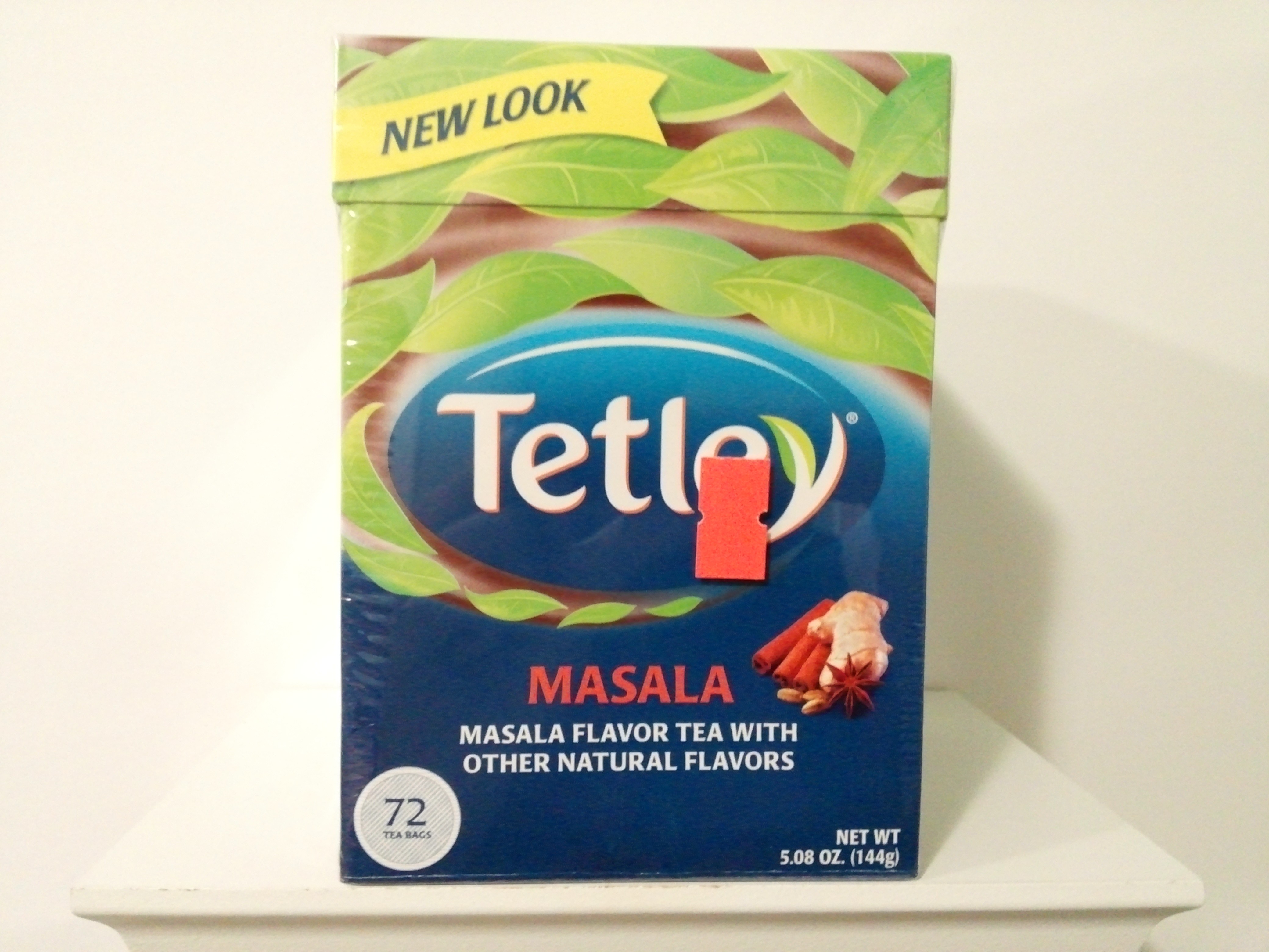 Tetley Masala Flavour Tea 72 Bags 