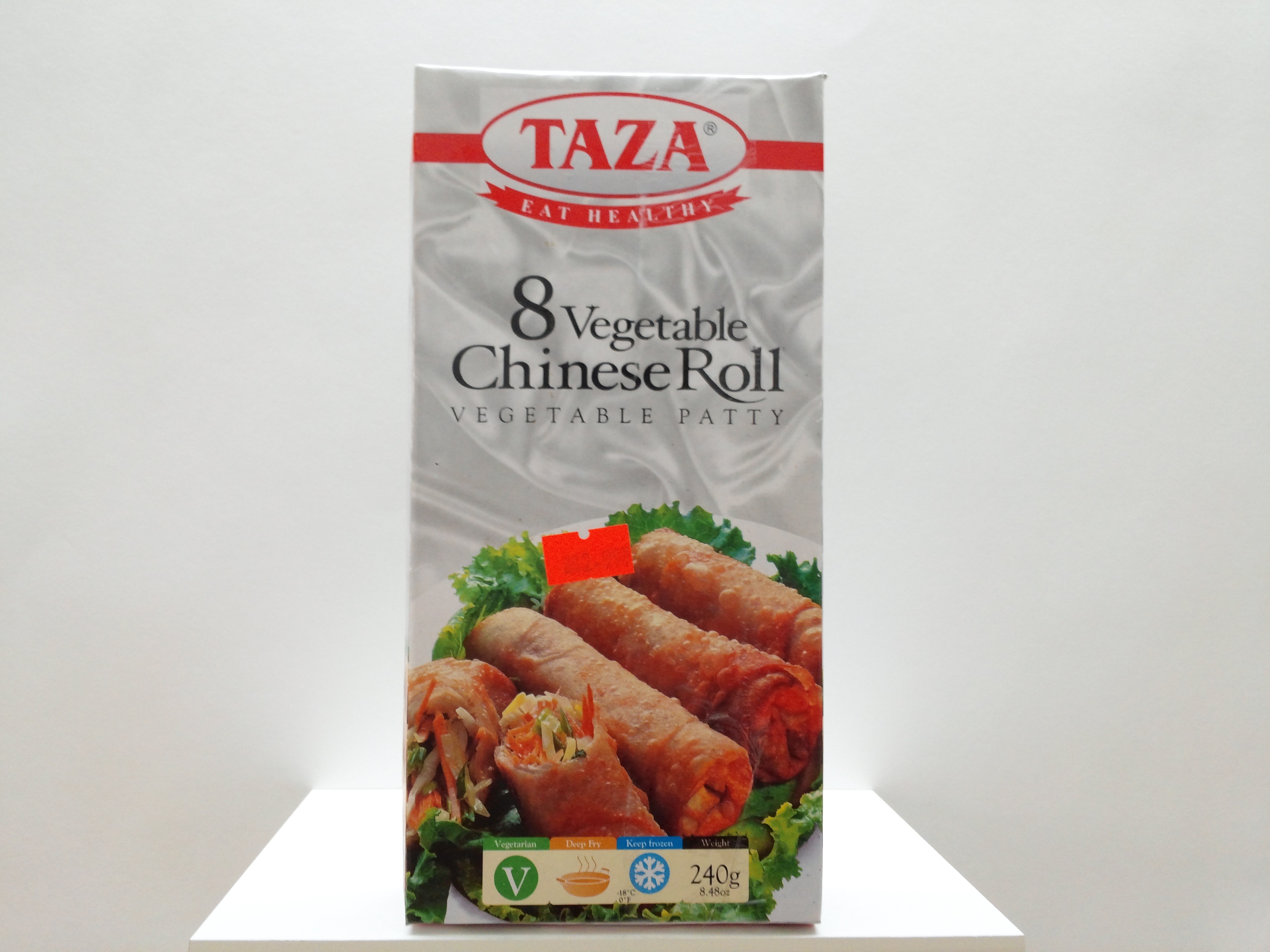 Taza veg Chinese Roll 8 pcs 8.48 oz