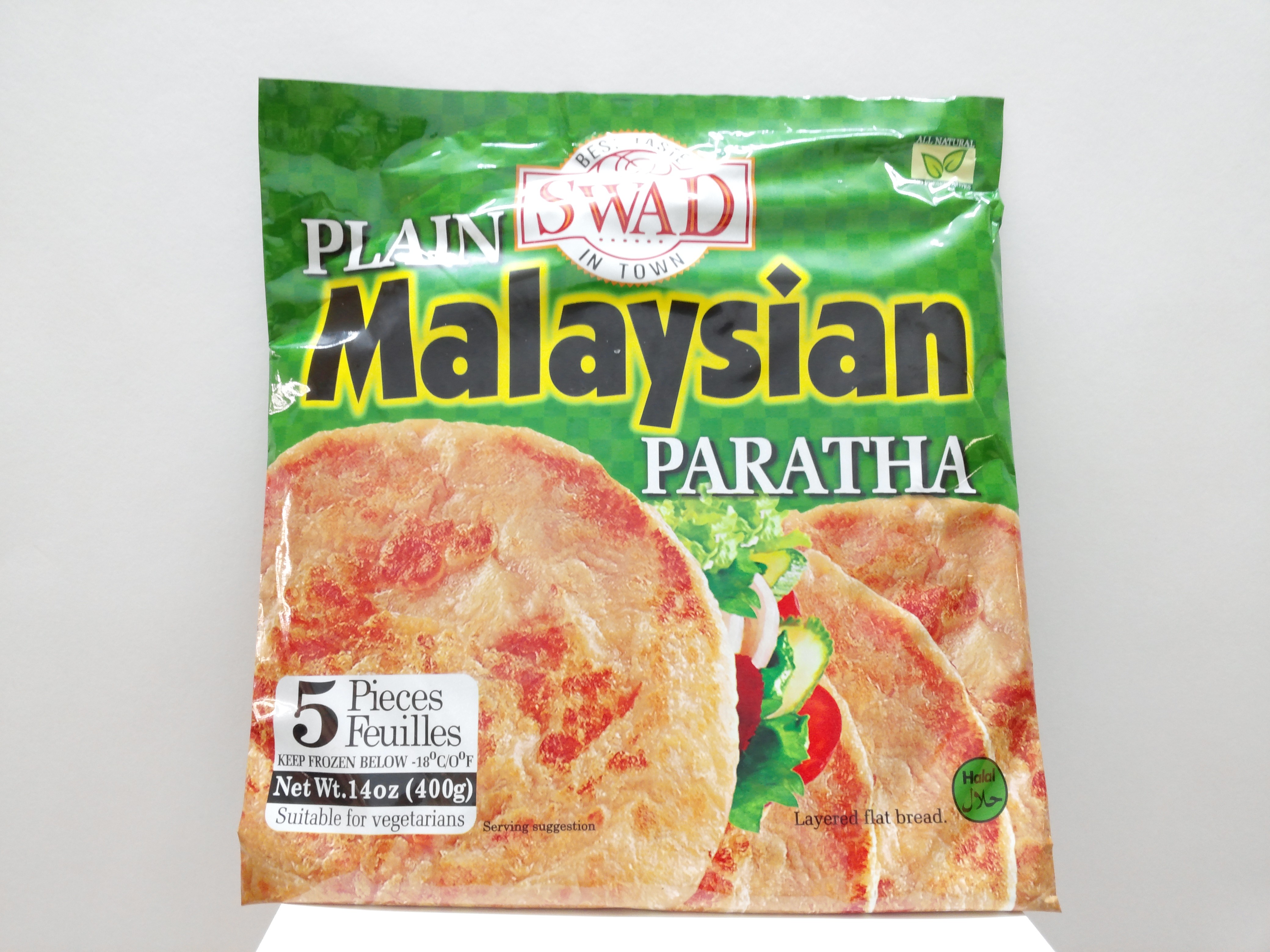 Swad Plain Malaysian Paratha 5 pcs 14 oz