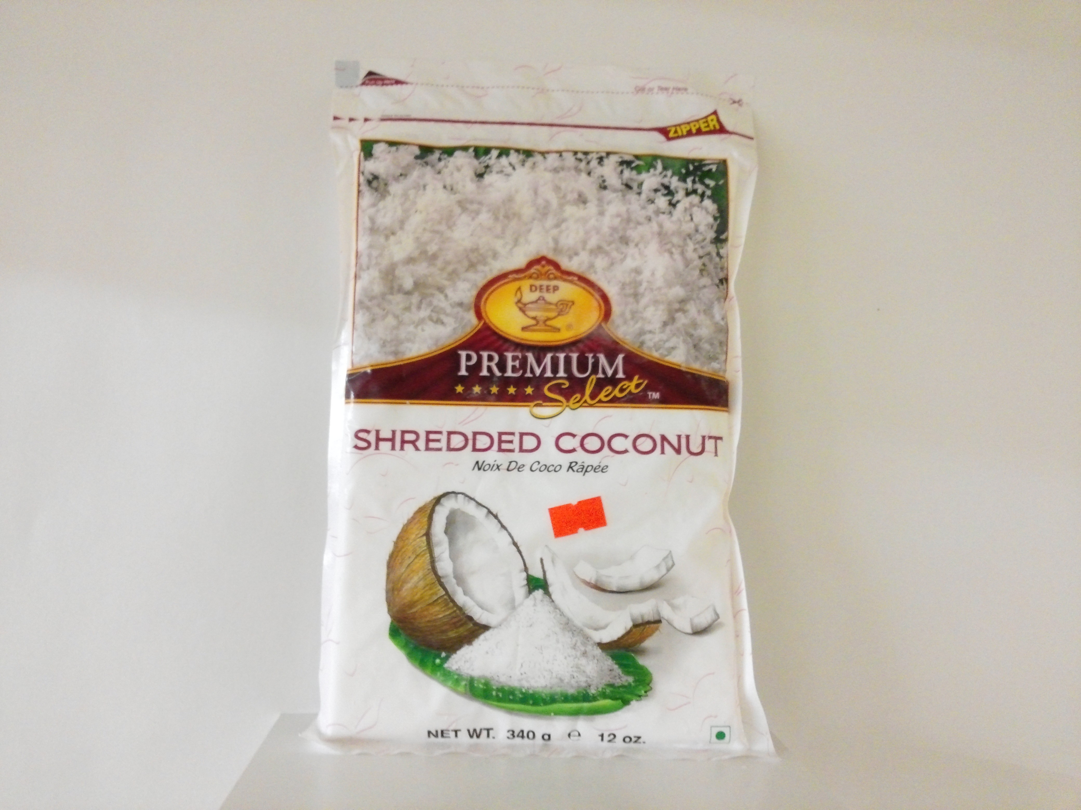 Frozen Shredded Frozen Coconut  12 oz   