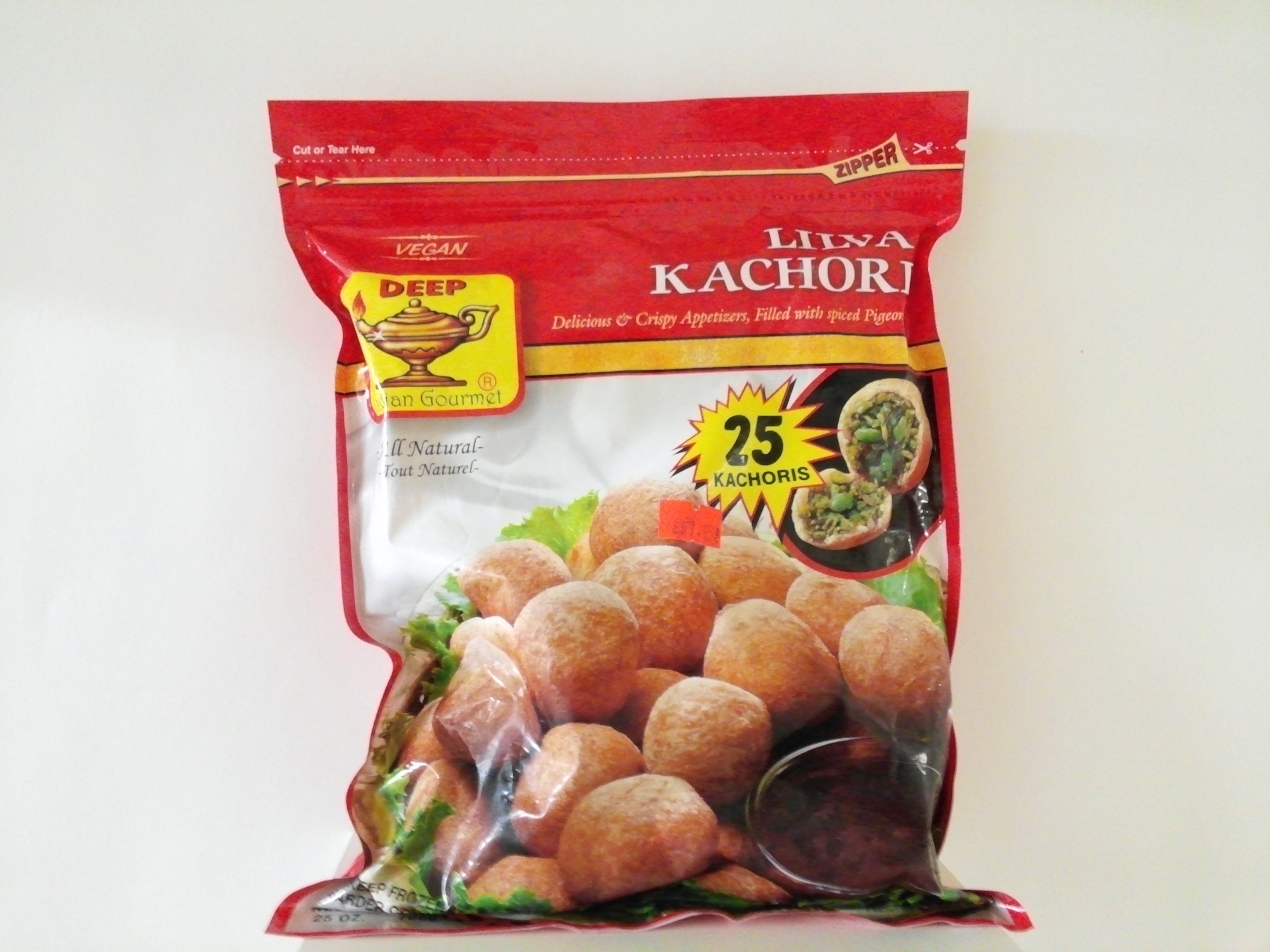 Deep Kachori Lilva 25 pcs 25 oz Deep Kachori Lilva 25 pcs 25 oz