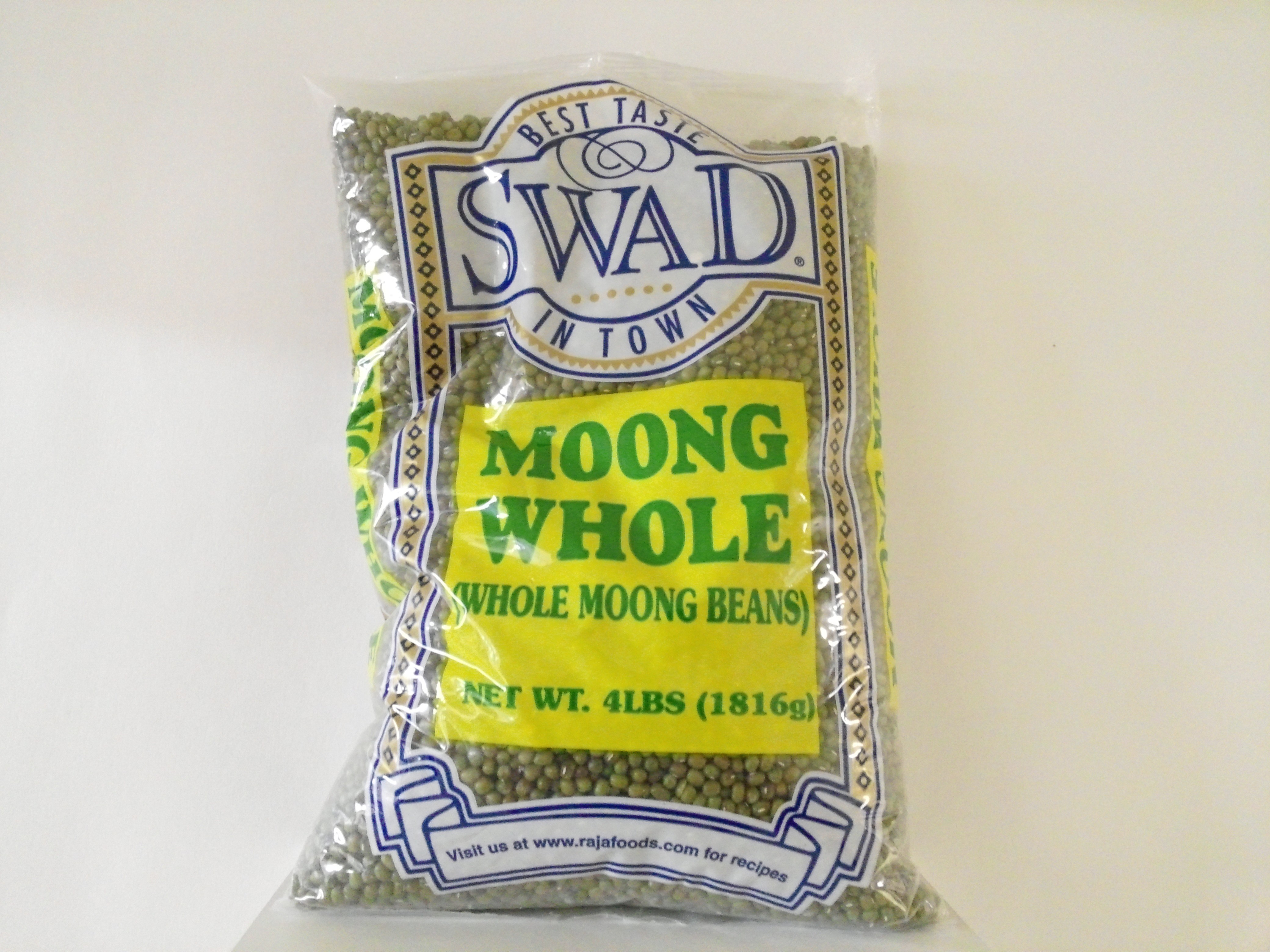 Moong Whole 4 lbs