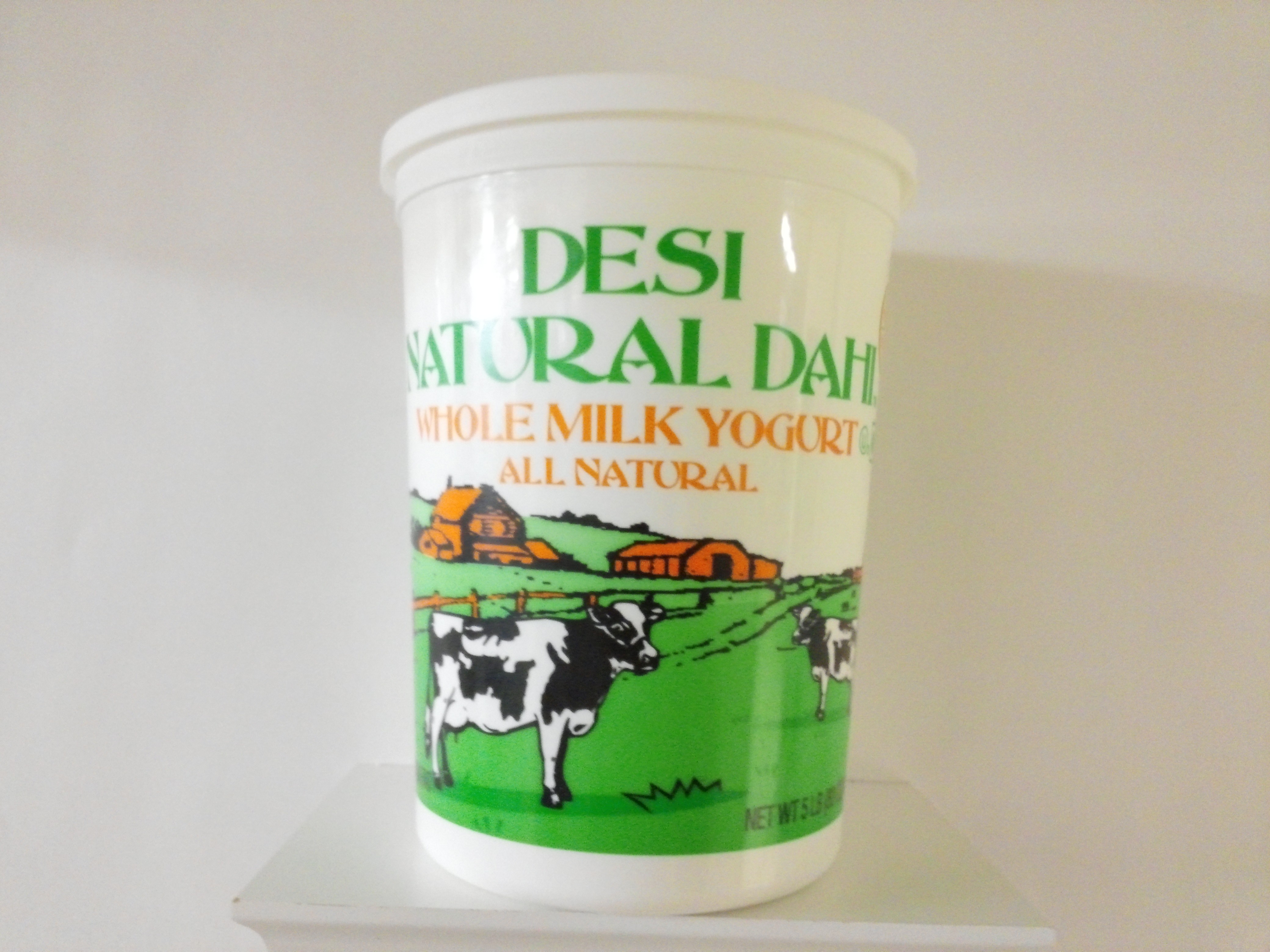 Desi Whole Milk Yogurt 4 lbs Desi Whole Milk Yogurt 4 lbs
