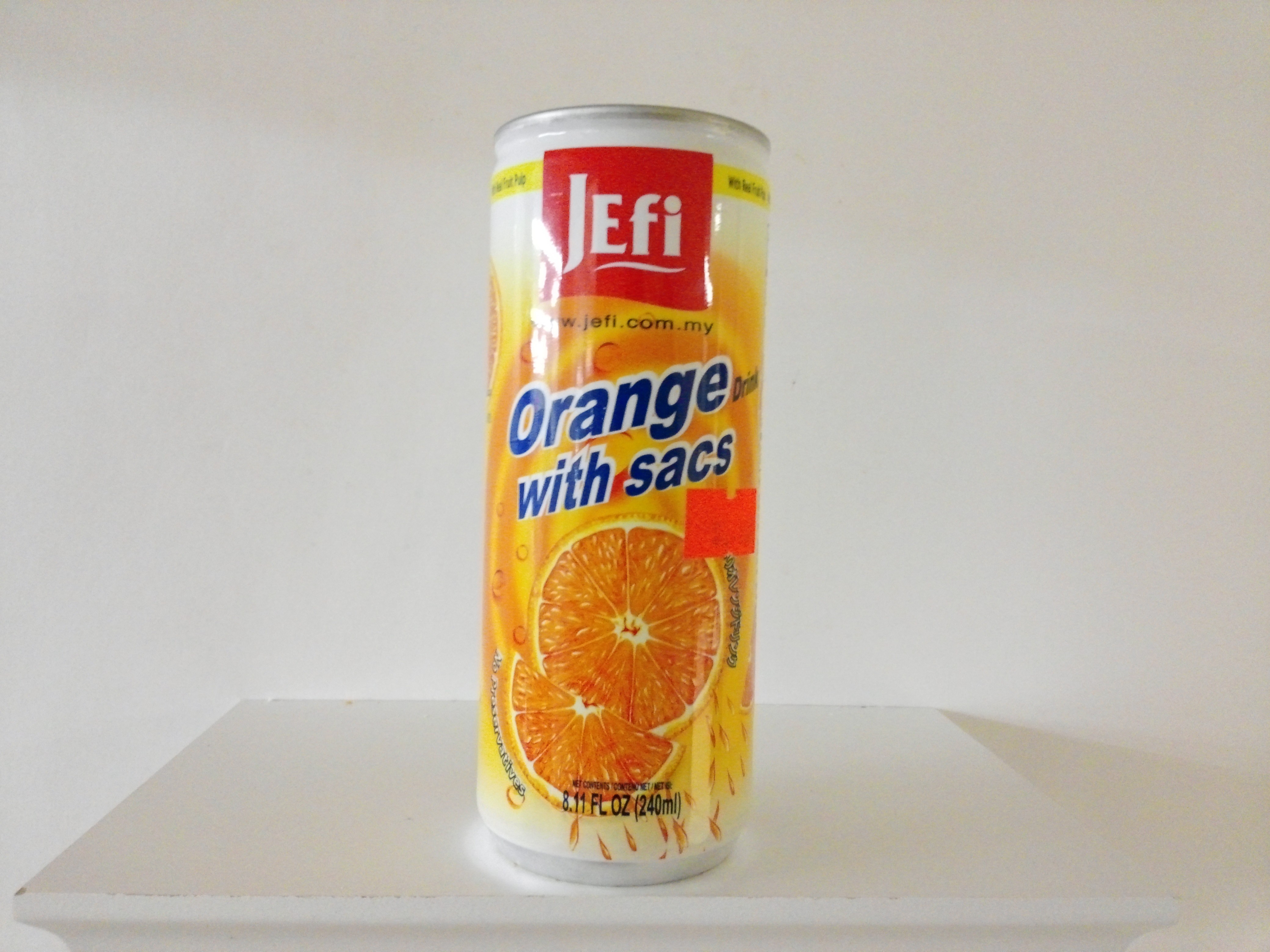Jefi Orange Drink with Sacs 8.11 oz