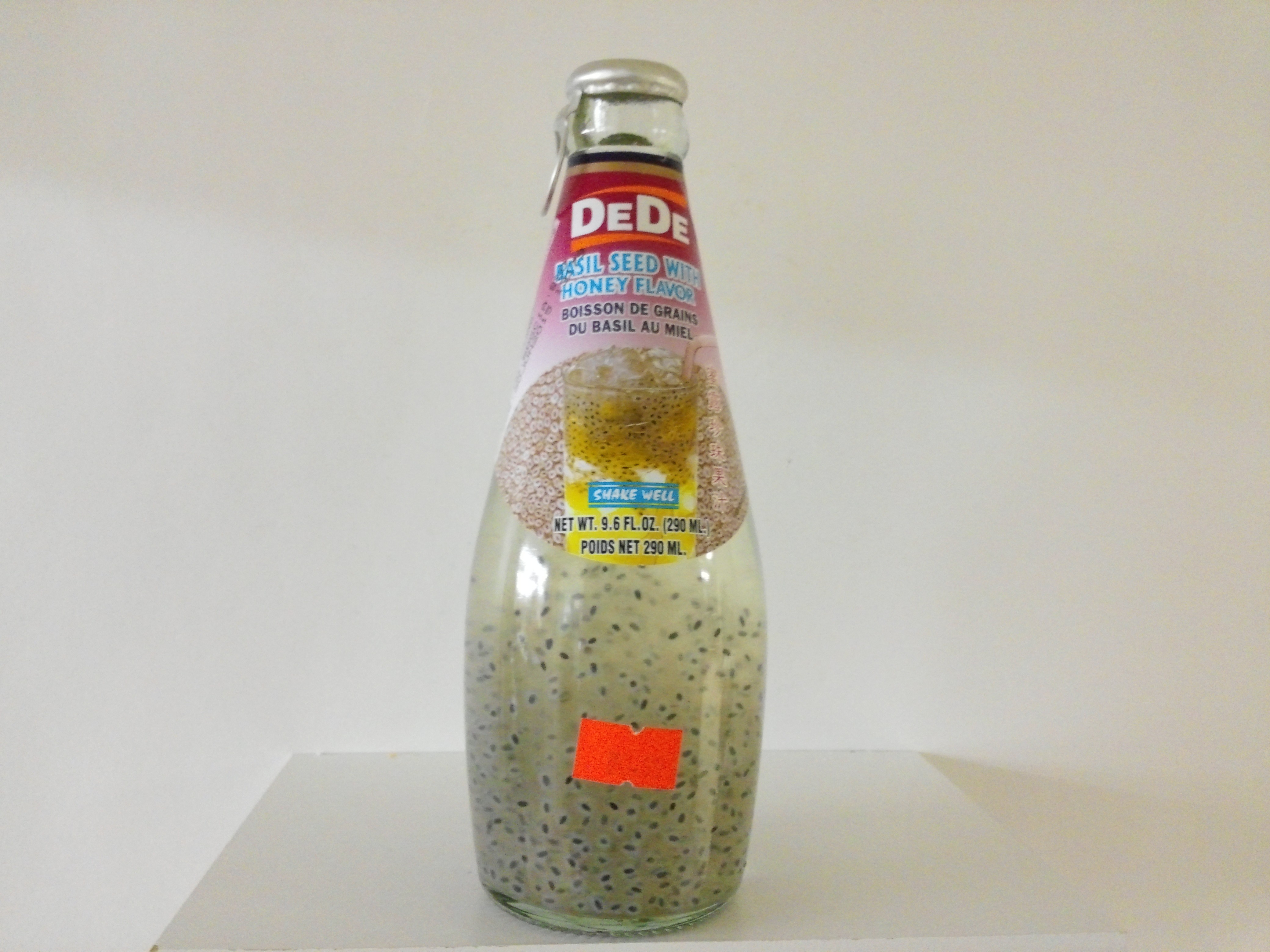 Basil Seed Drink with Honey 9.8 oz Basil Seed Drink with Honey 9.8 oz