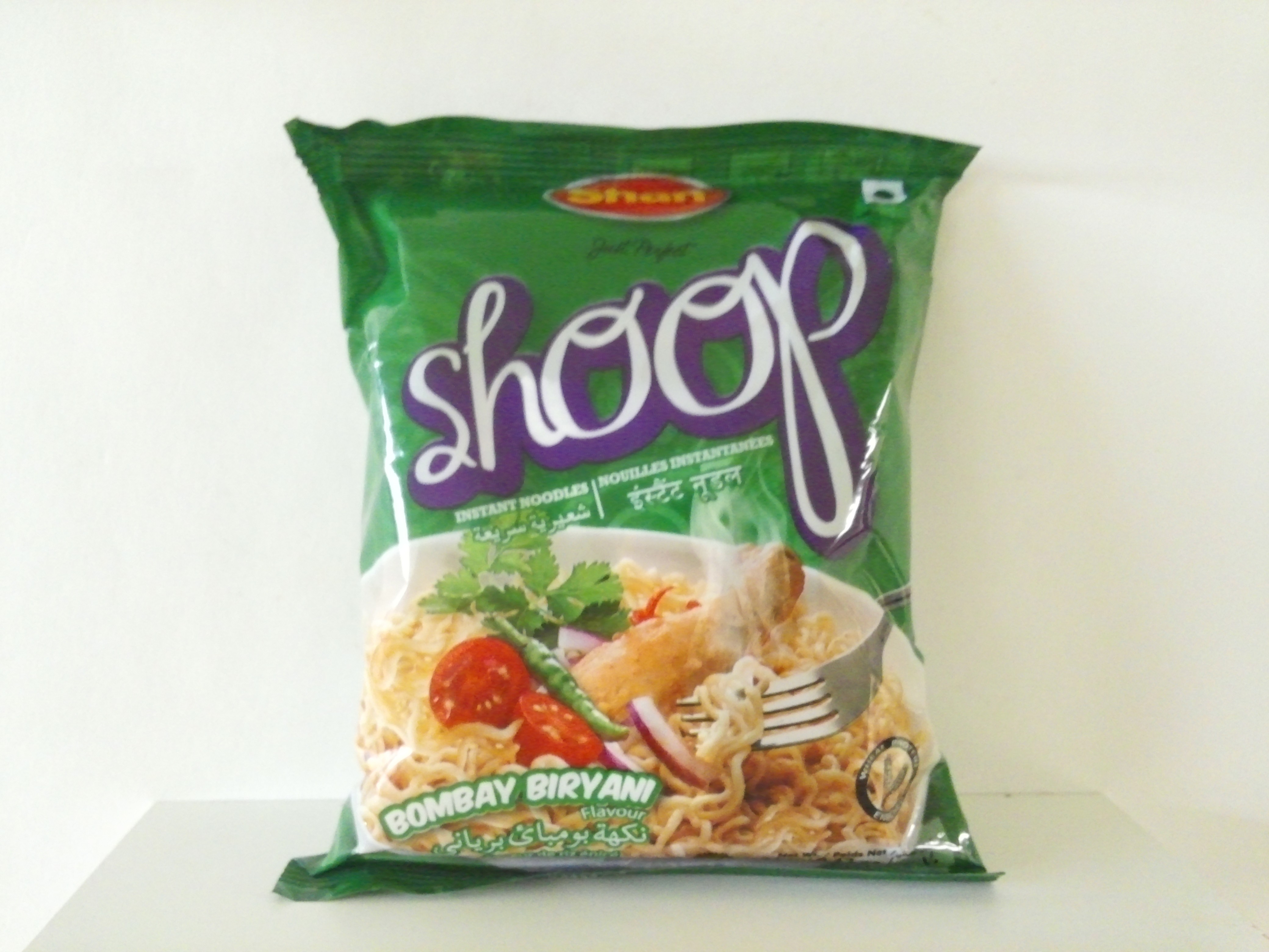 Shoop Instant Noodles Bombay Biryani Flavour 70 grm