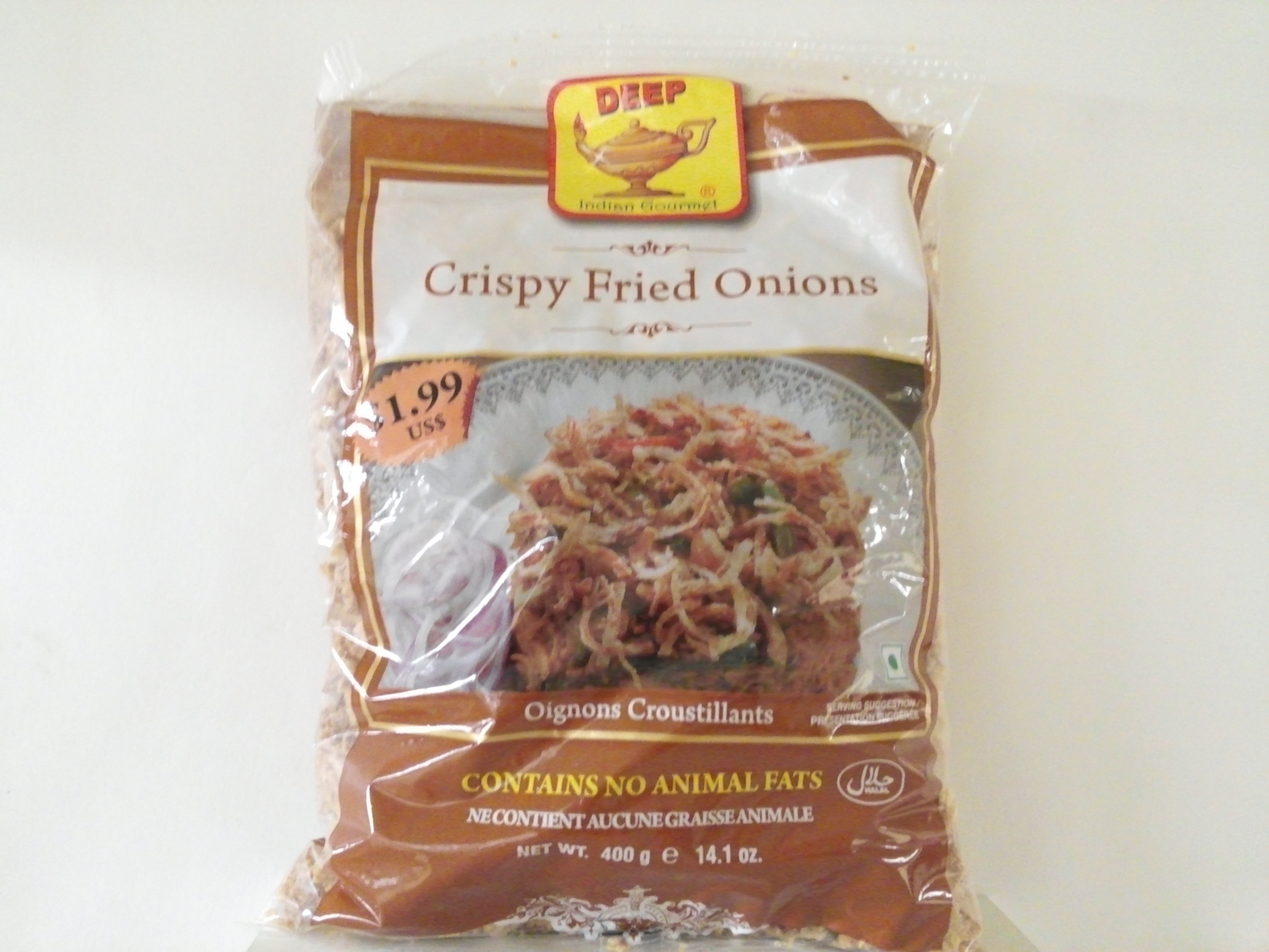 Deep Crispy Fried Onions 14.1 oz Deep Crispy Fried Onions 14.1 oz