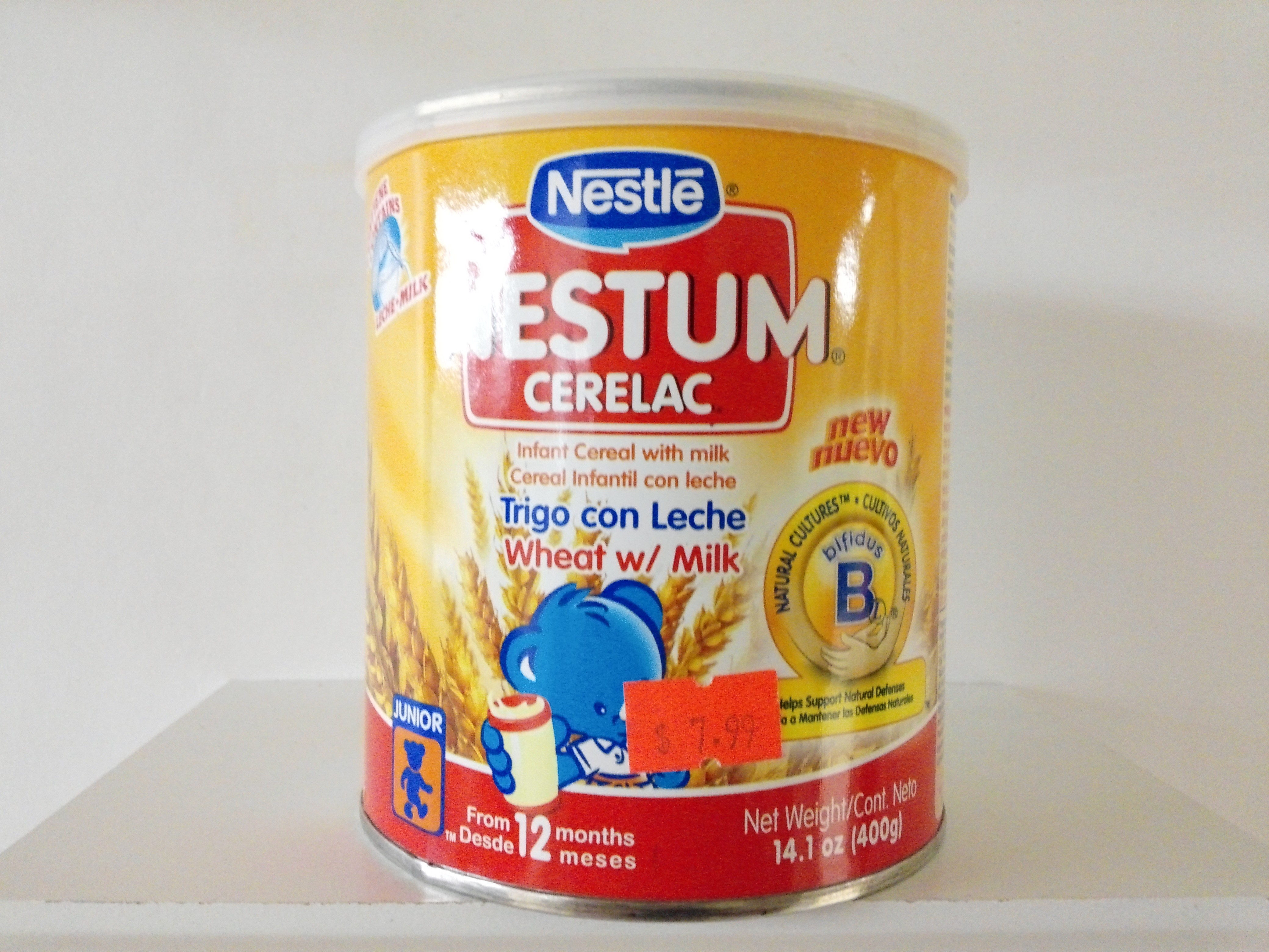 Nestle Nestum Cerelac Wheat with Milk 14.1 oz
