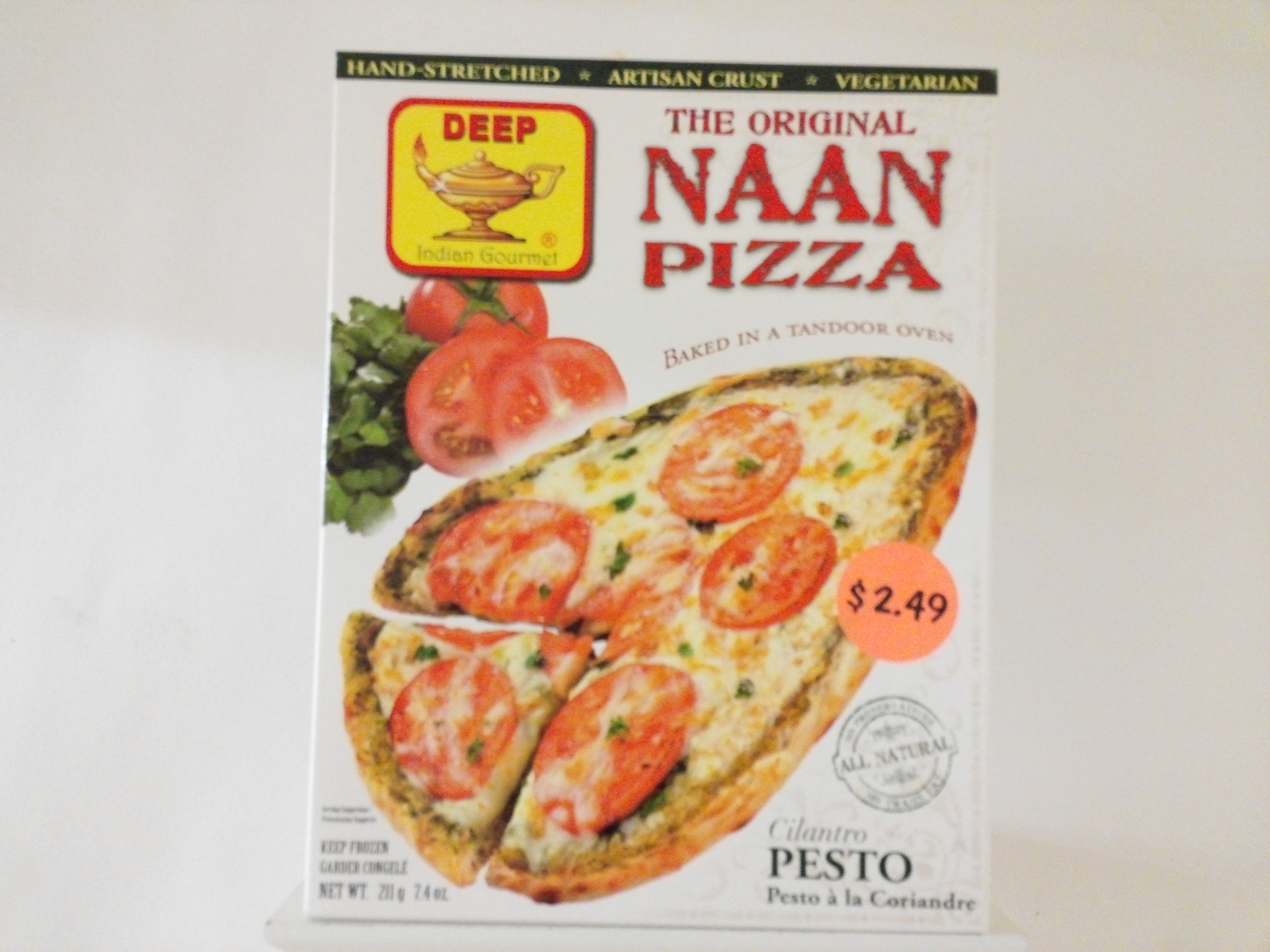 Deep's The Original Pizza ( Cilantro Pest )  7.4 oz  