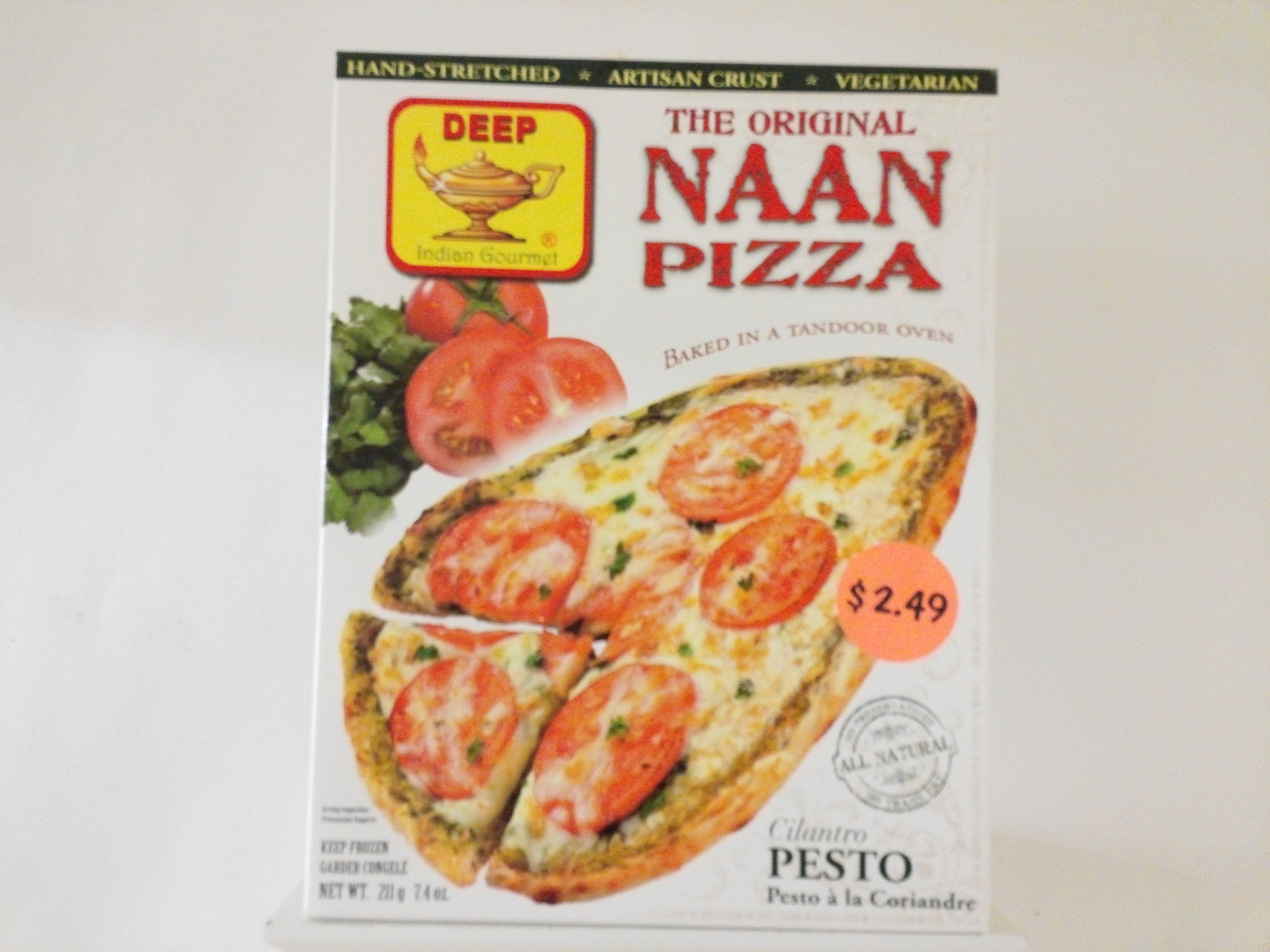 Deep's The Original Pizza ( Cilantro Pest ) 7.4 oz Deep's The Original Pizza ( Cilantro Pest ) 7.4 oz