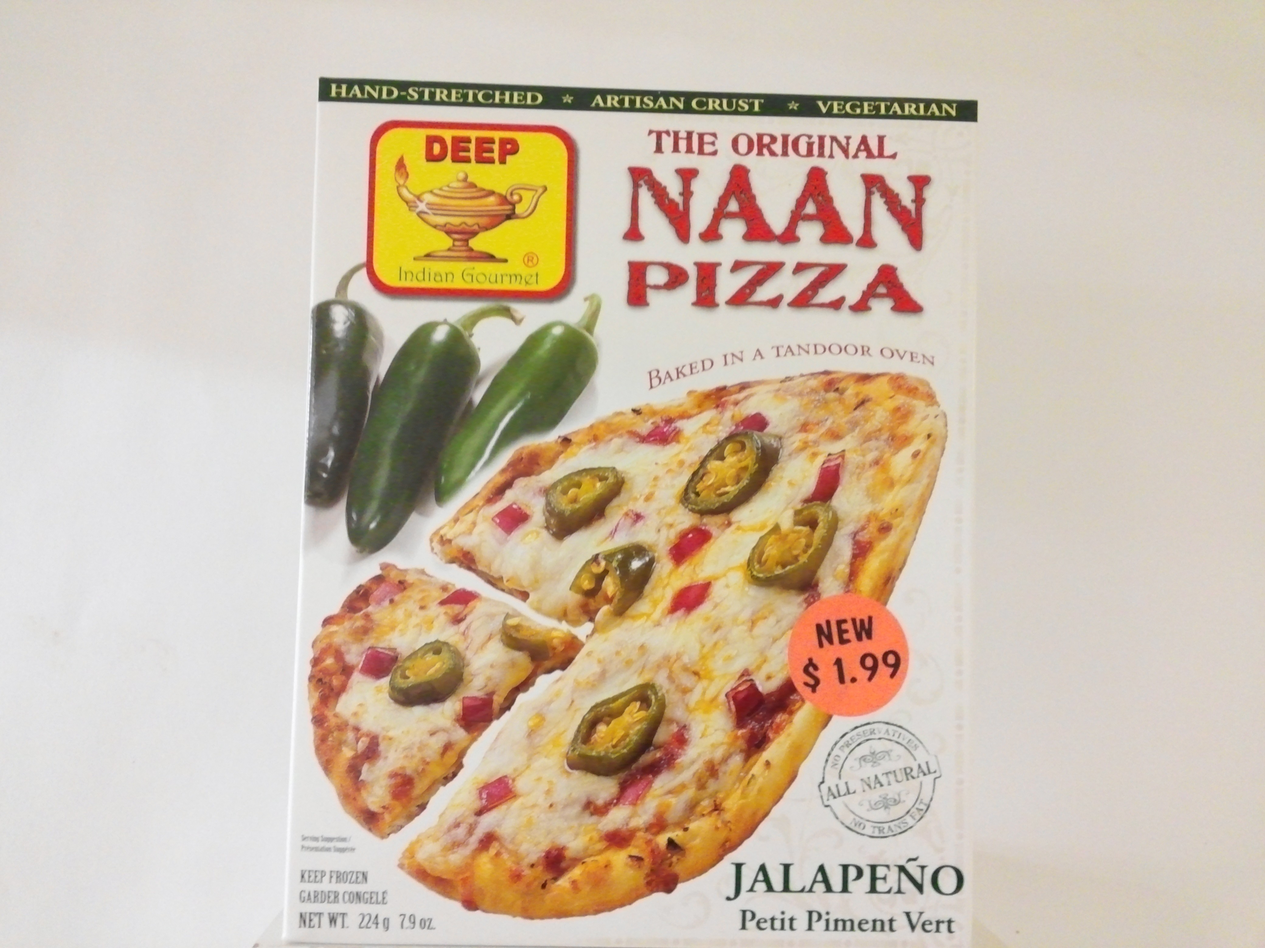 Deep's The Original Pizza ( Jalapeno )  7.9 oz 