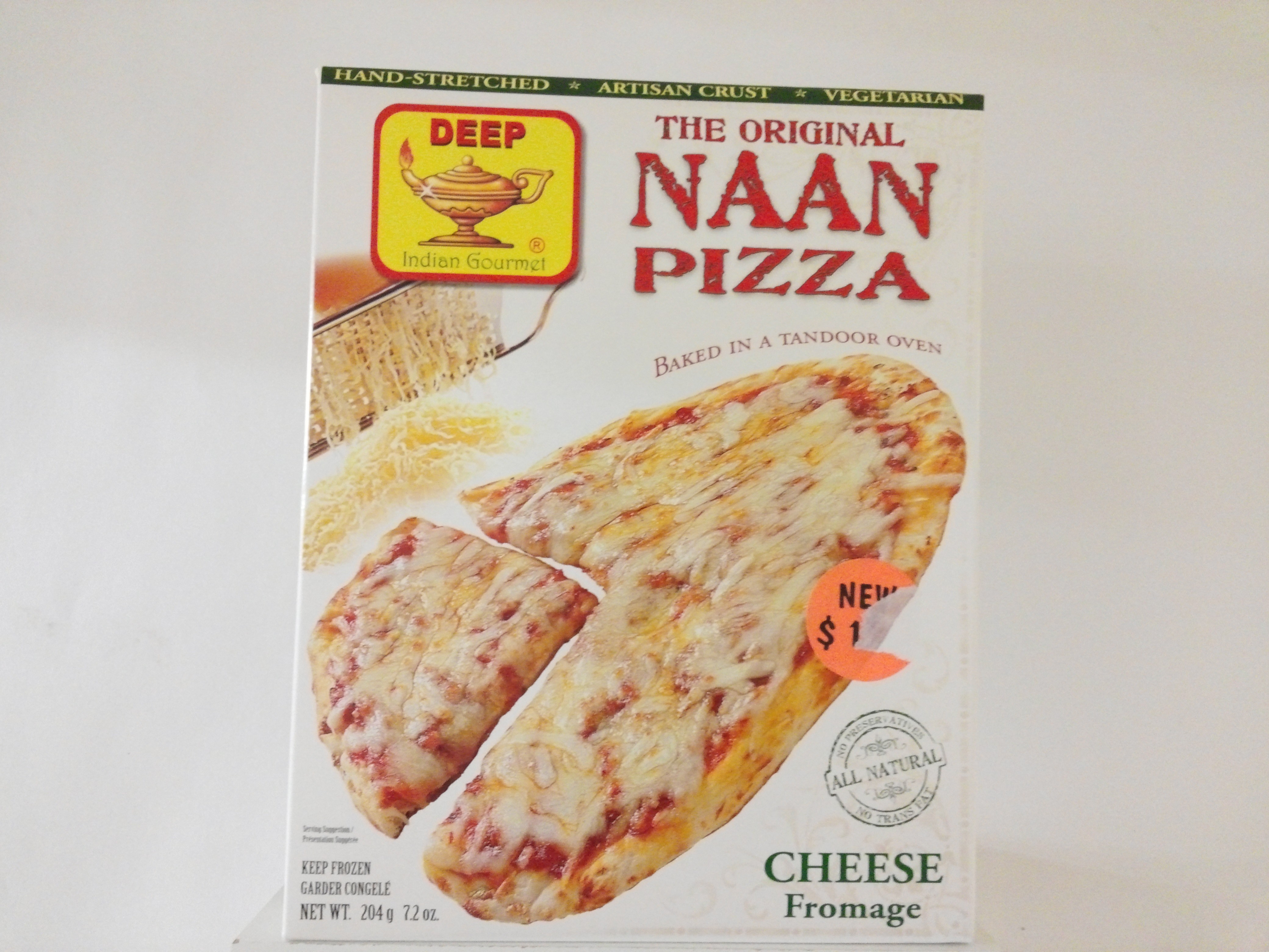 Deep's The Original Pizza ( Cheese Fromage ) 7.2 oz Deep's The Original Pizza ( Cheese Fromage ) 7.2 oz
