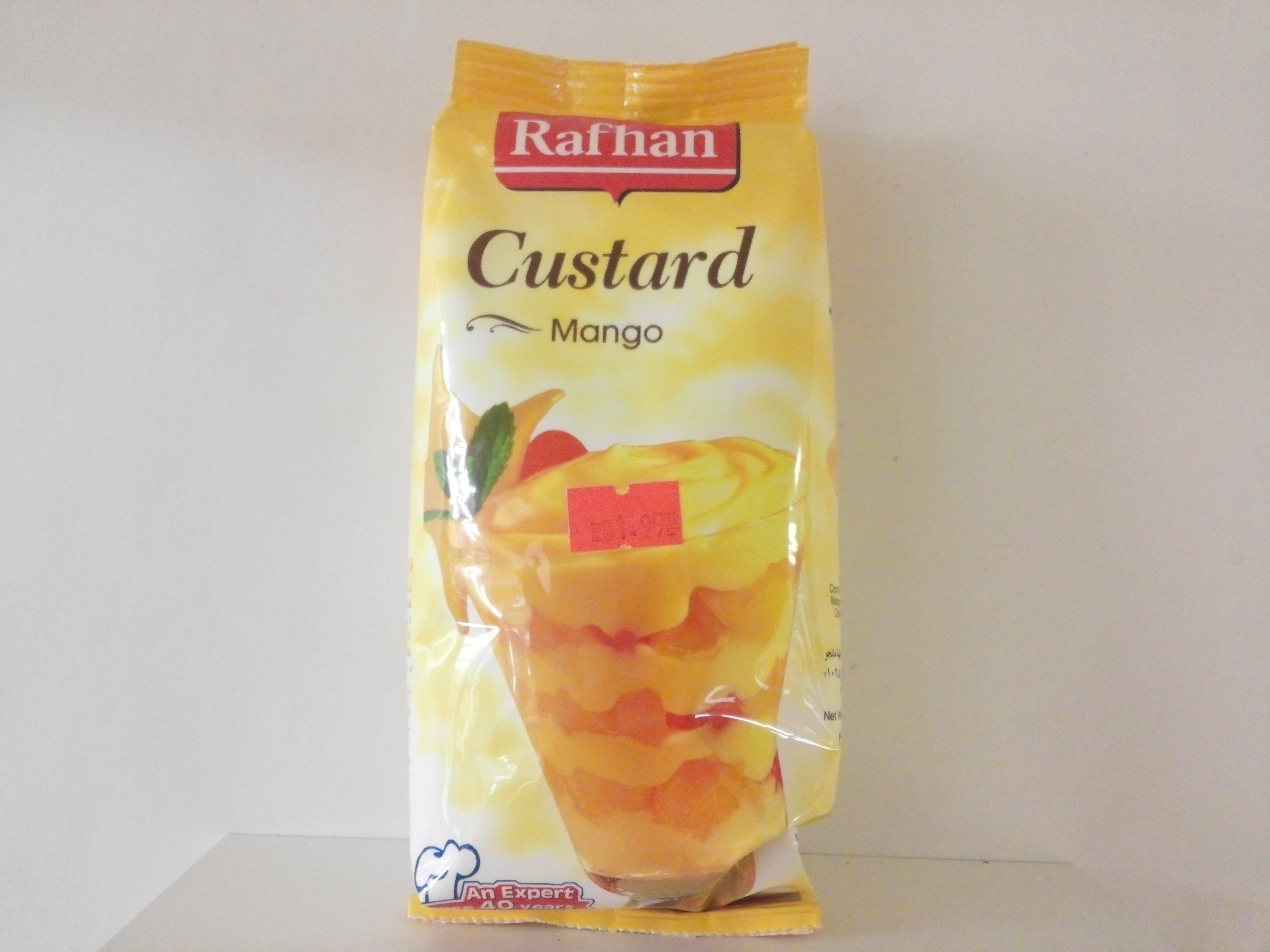 Rafhan Custard Powder Mango Flavour 300 grm 