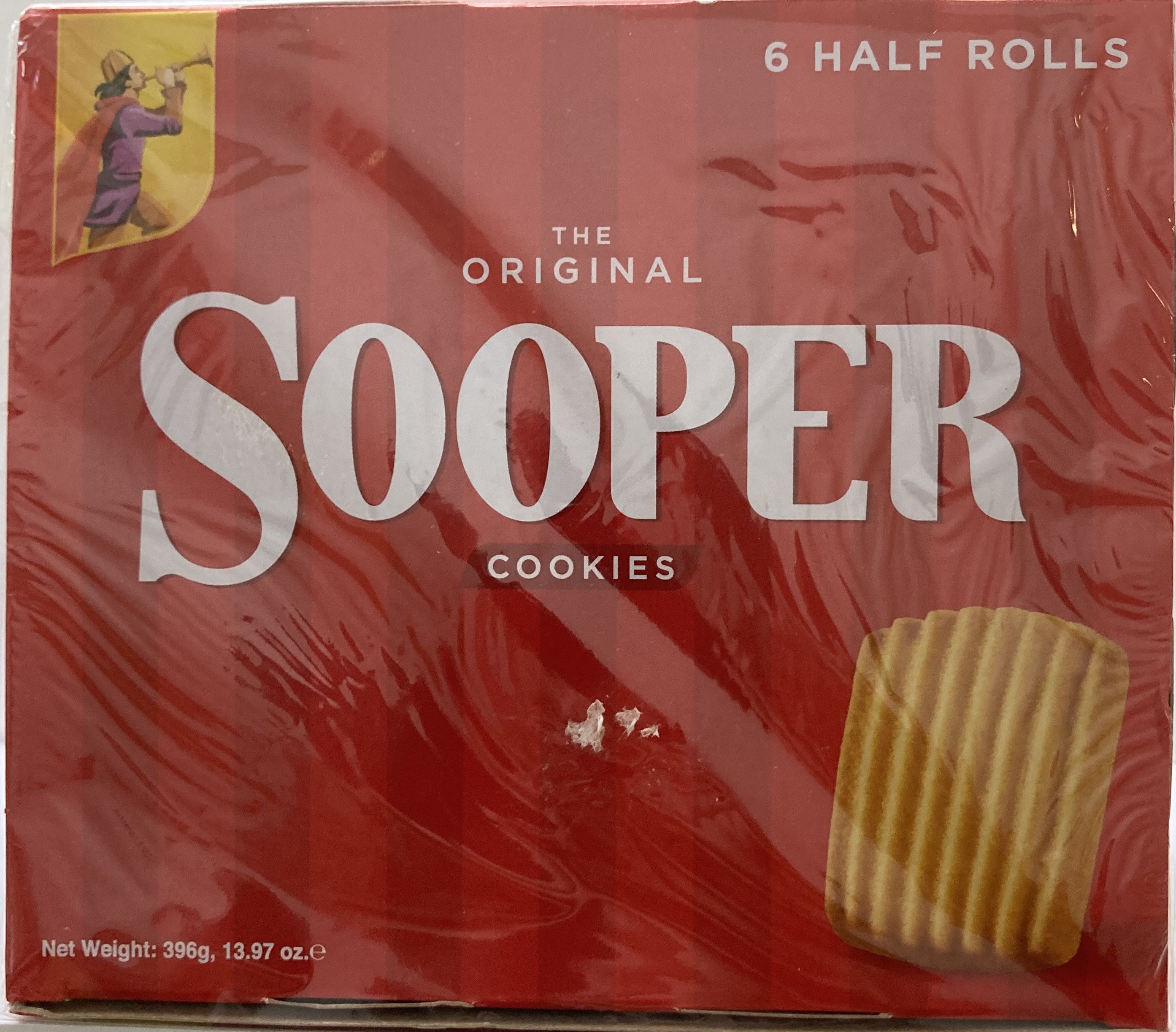 EBM Sooper Biscuits 6 Half Rolls 13.97 oz  