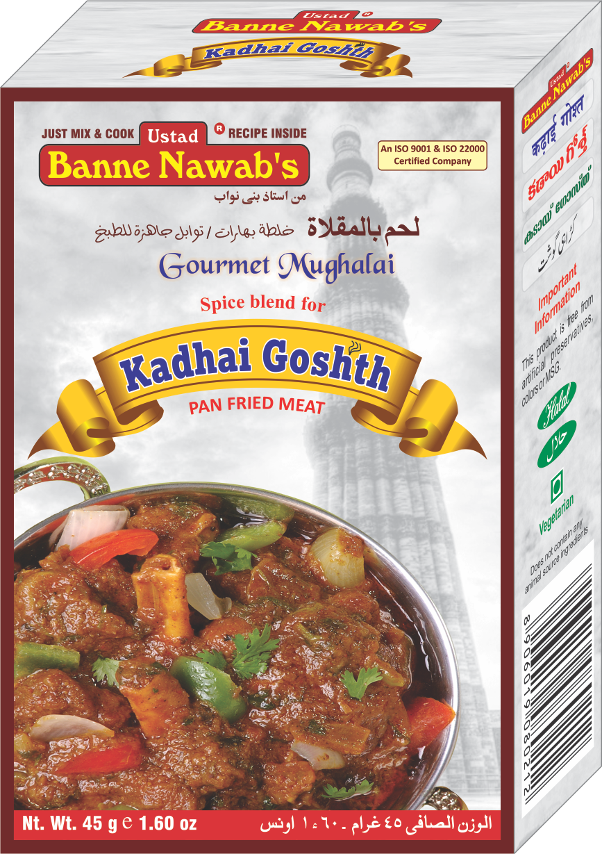Banne Nawab's Kadhai Goshth 45 grm   