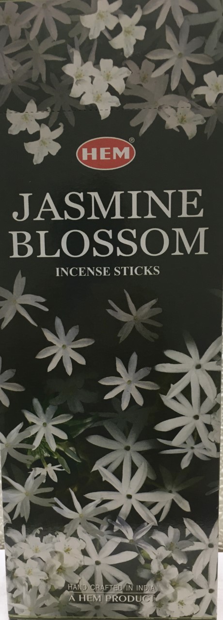 HEM Jasmine Blossom Incense Sticks(Agarbatti) 6 Packs 