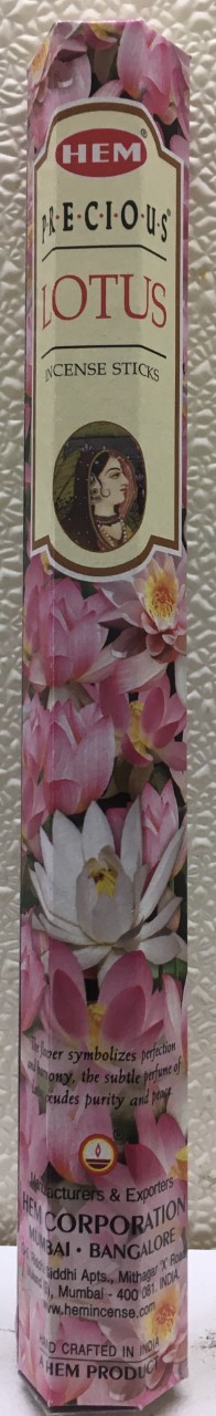 HEM Lotus Incense Sticks(Agarbatti) 1 Pack