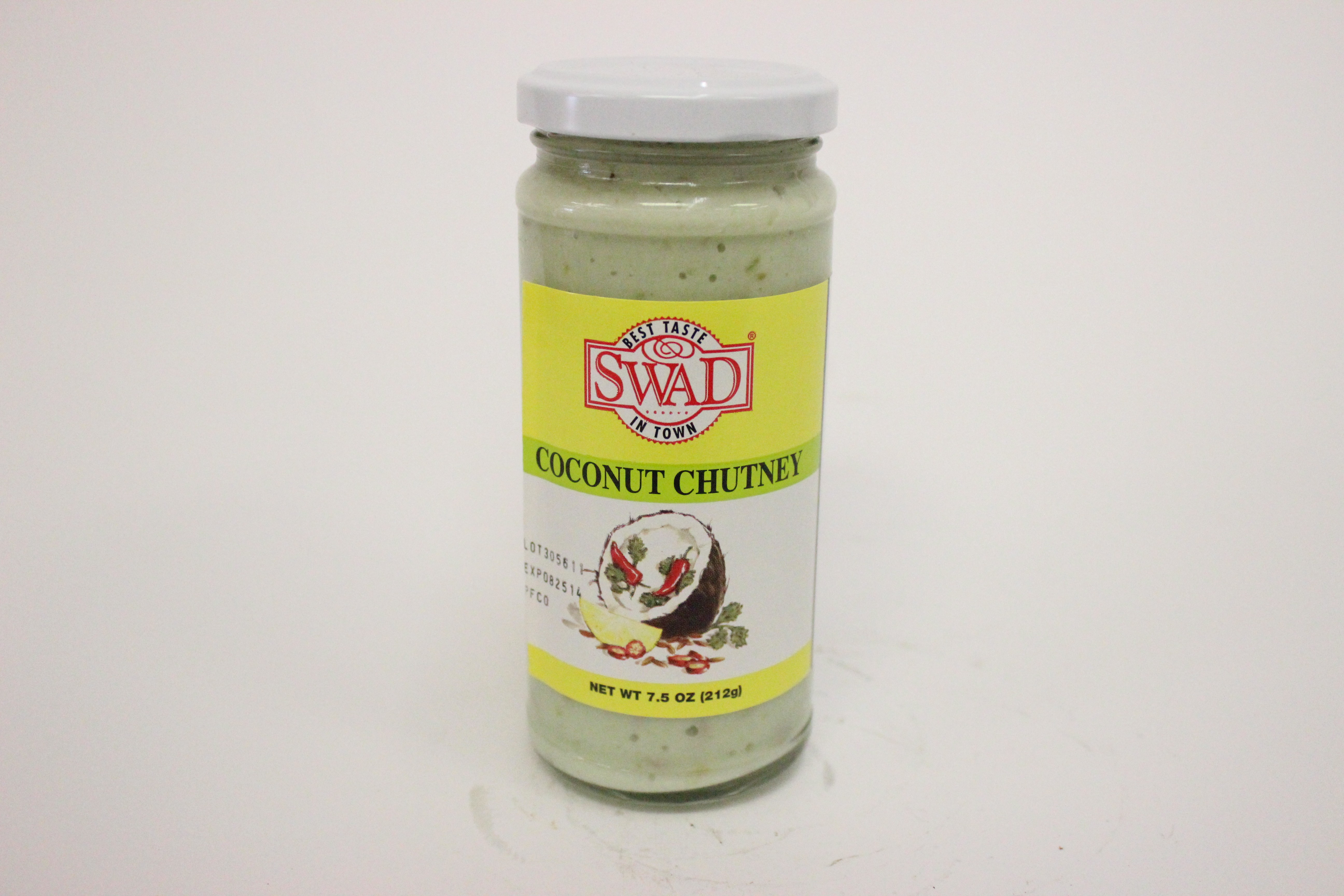Swad Coconut Chutney 7.5 oz