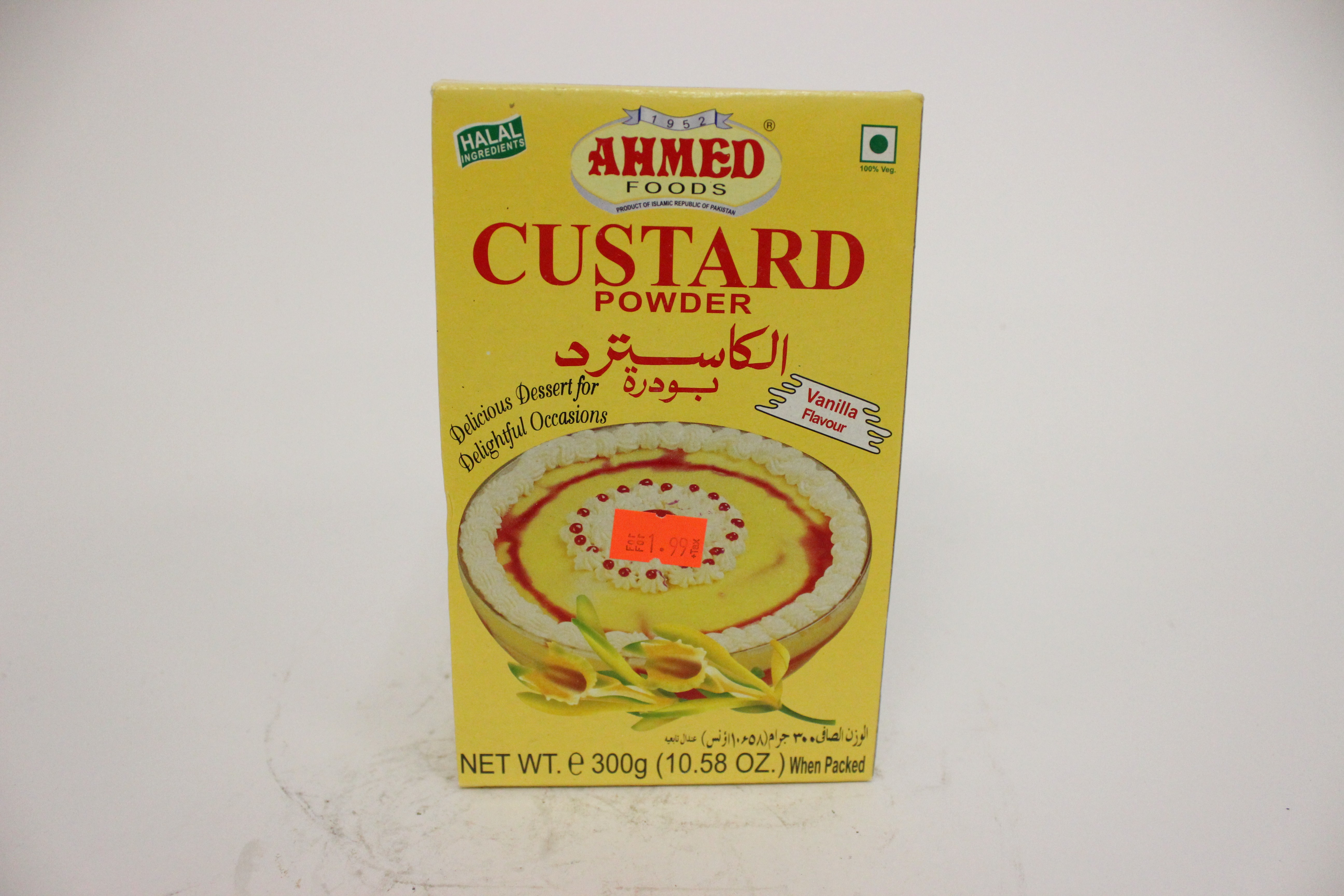 Ahmed Custard Powder Vanilla Flavour 285 grm