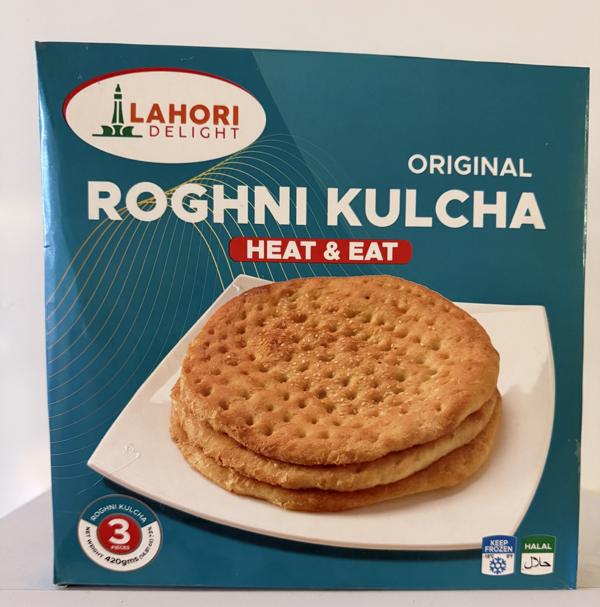 Lahori Delight Roghni Kulcha - 3 pcs - 14.81 oz