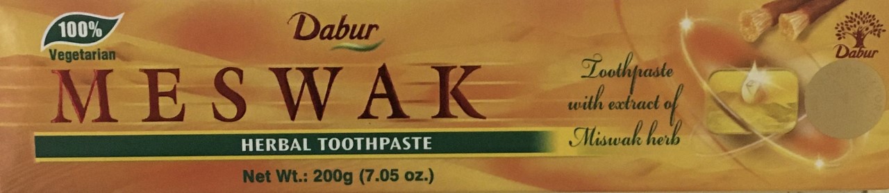 Dabur's Meswak Herbal Toothpaste 200 grm 