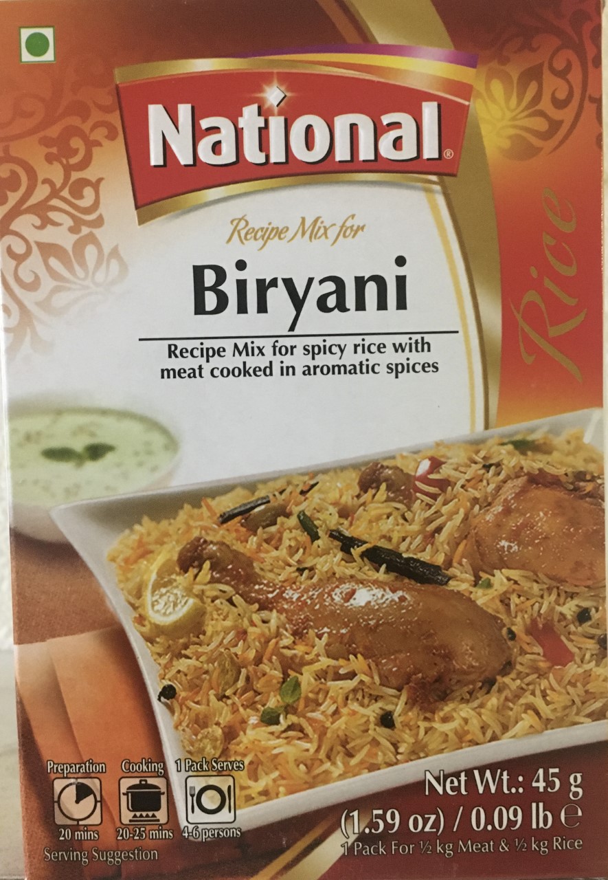 National Biryani Spice Mix 45 grm 