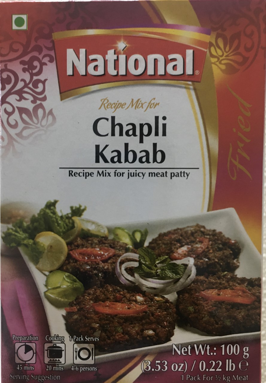 National Chapli Kabab Spice Mix 100 grm