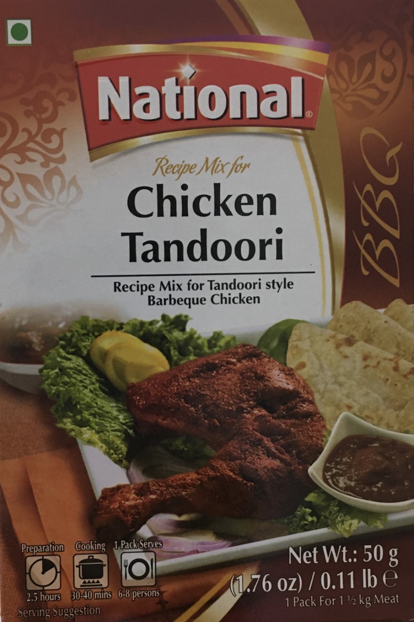 National Chicken Tandoori Spice Mix 50 grm