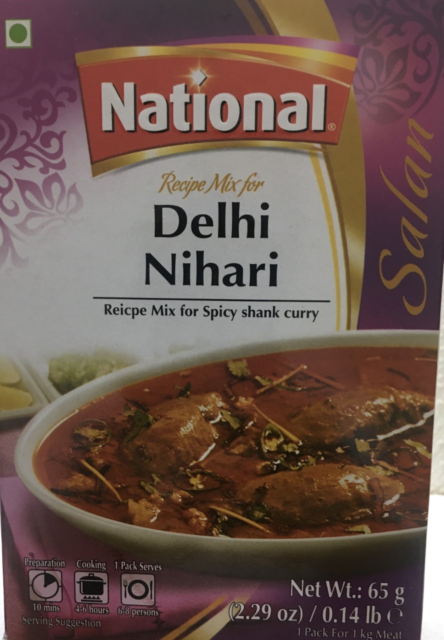 National Delhi Nahari Spice Mix 65 grm  