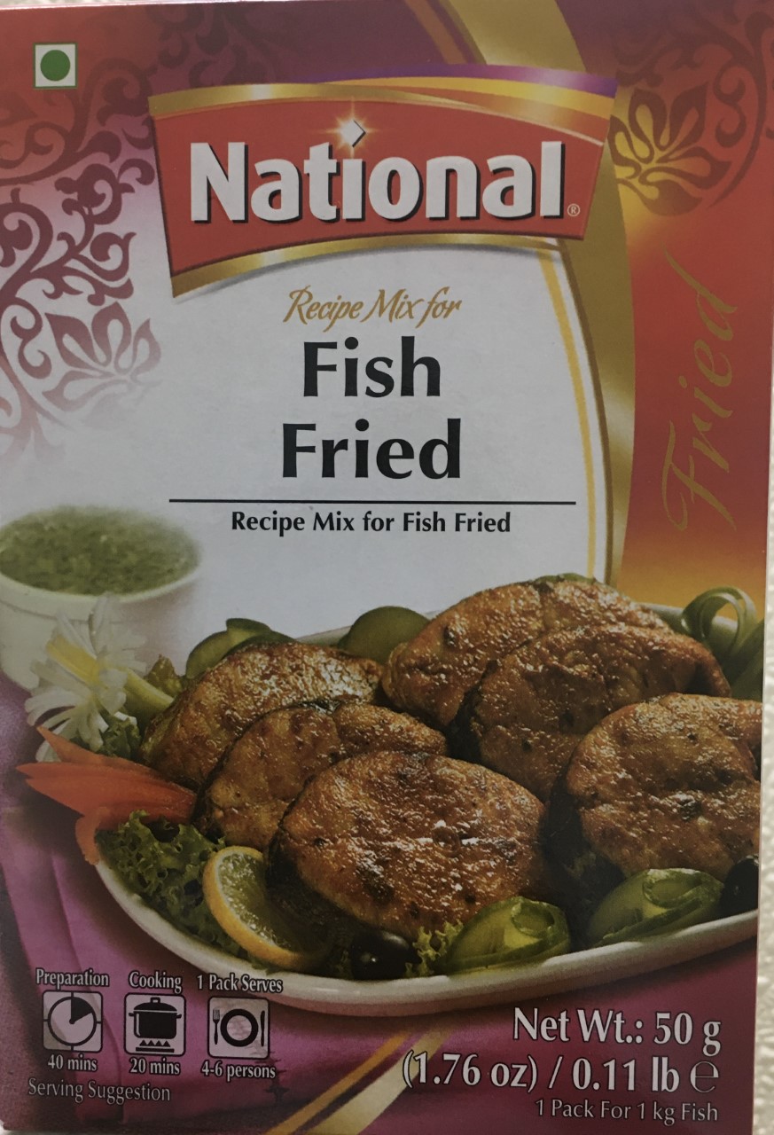 National Fish Fried Spice Mix 50 grm