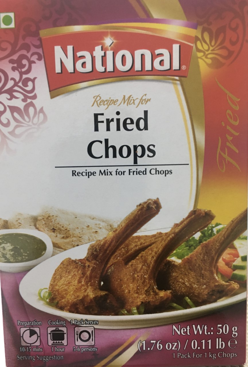 National Fried Chops Spice Mix 50 grm 
