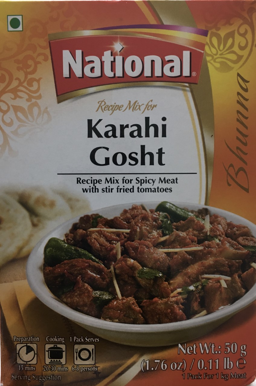 National Karahi Gosht Spice Mix 50 grm National Karahi Gosht Spice Mix 50 grm