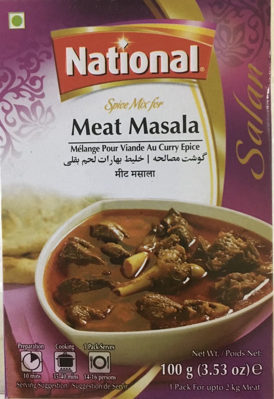 National Meat Masala Spice Mix 100 grm 